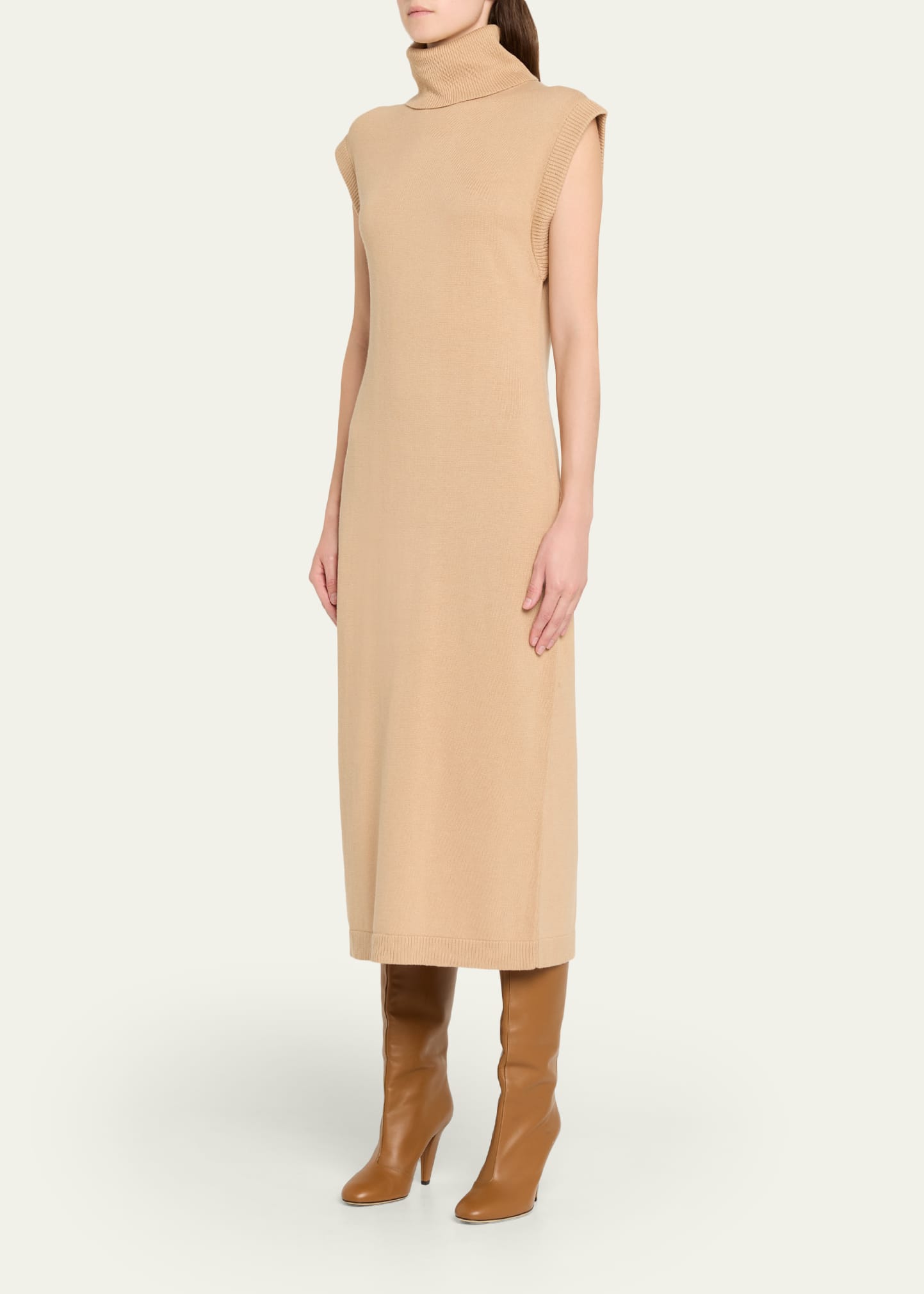 【tricot COMMEdesGARÇONS】Sleeveless dress SIMKHAI Cashmere-Cotton Sleeveless Sweater Dress - Bergdorf Goodman