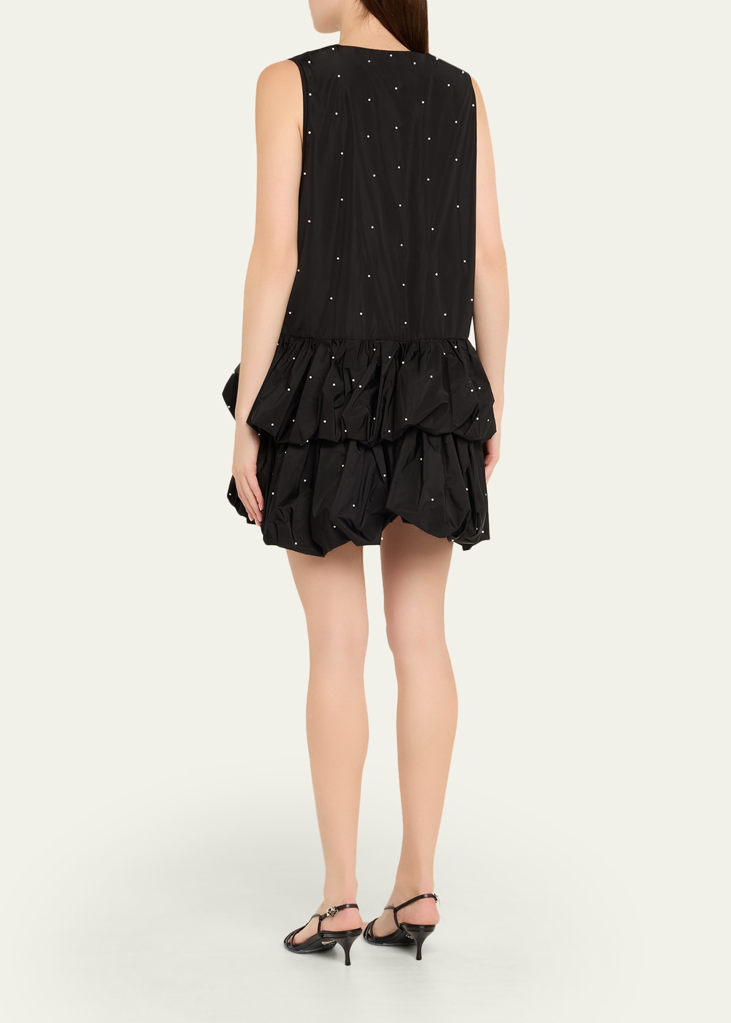 aqua tweed bubble hem mini dress AQUA Pink Tweed Bubble Hem Mini Dress by Aqua