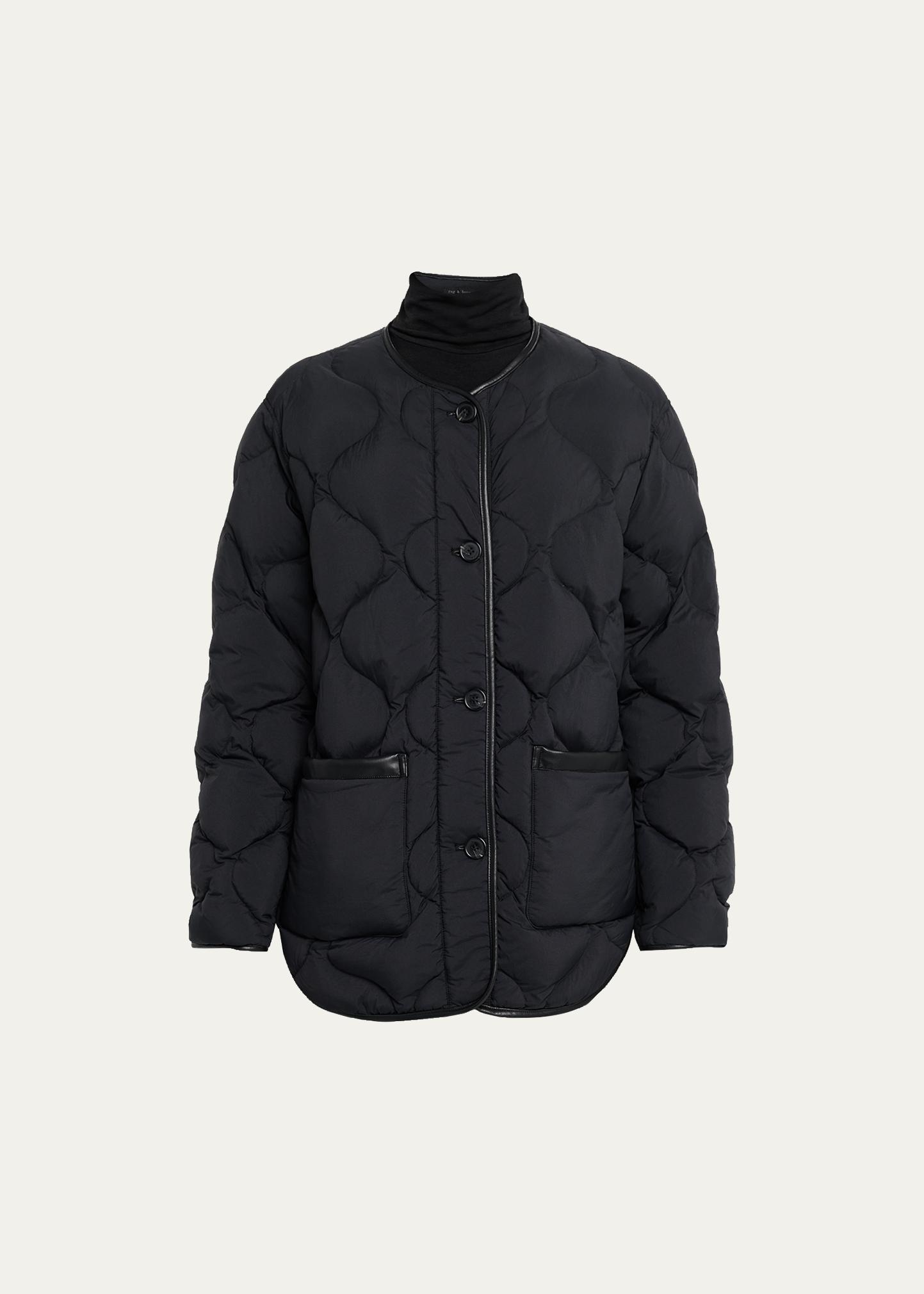 Rag & Bone Tatiana Quilted Shacket - Bergdorf Goodman