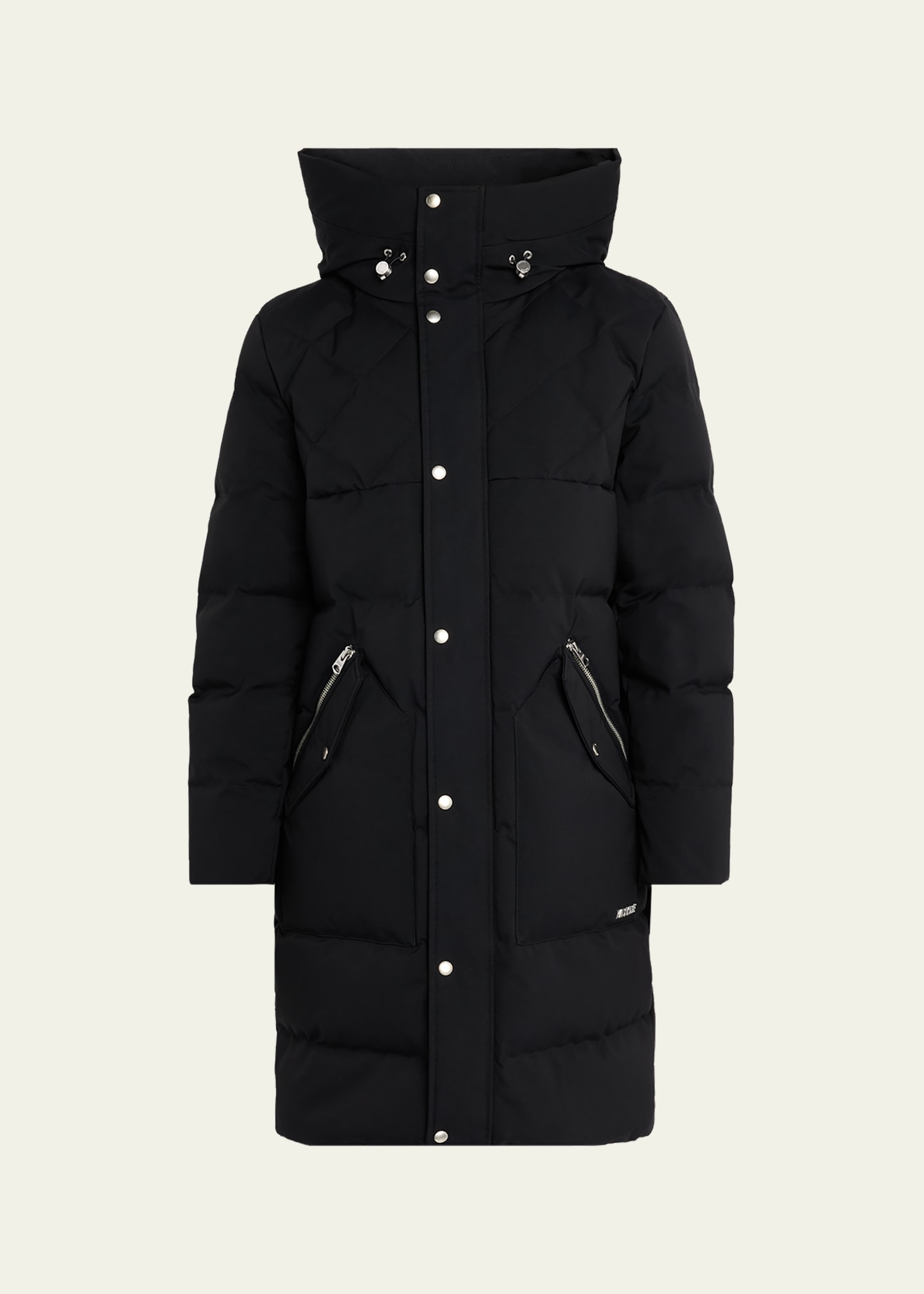 Mackage Men's Werner-Z Quilted Down Parka with Removable Bib