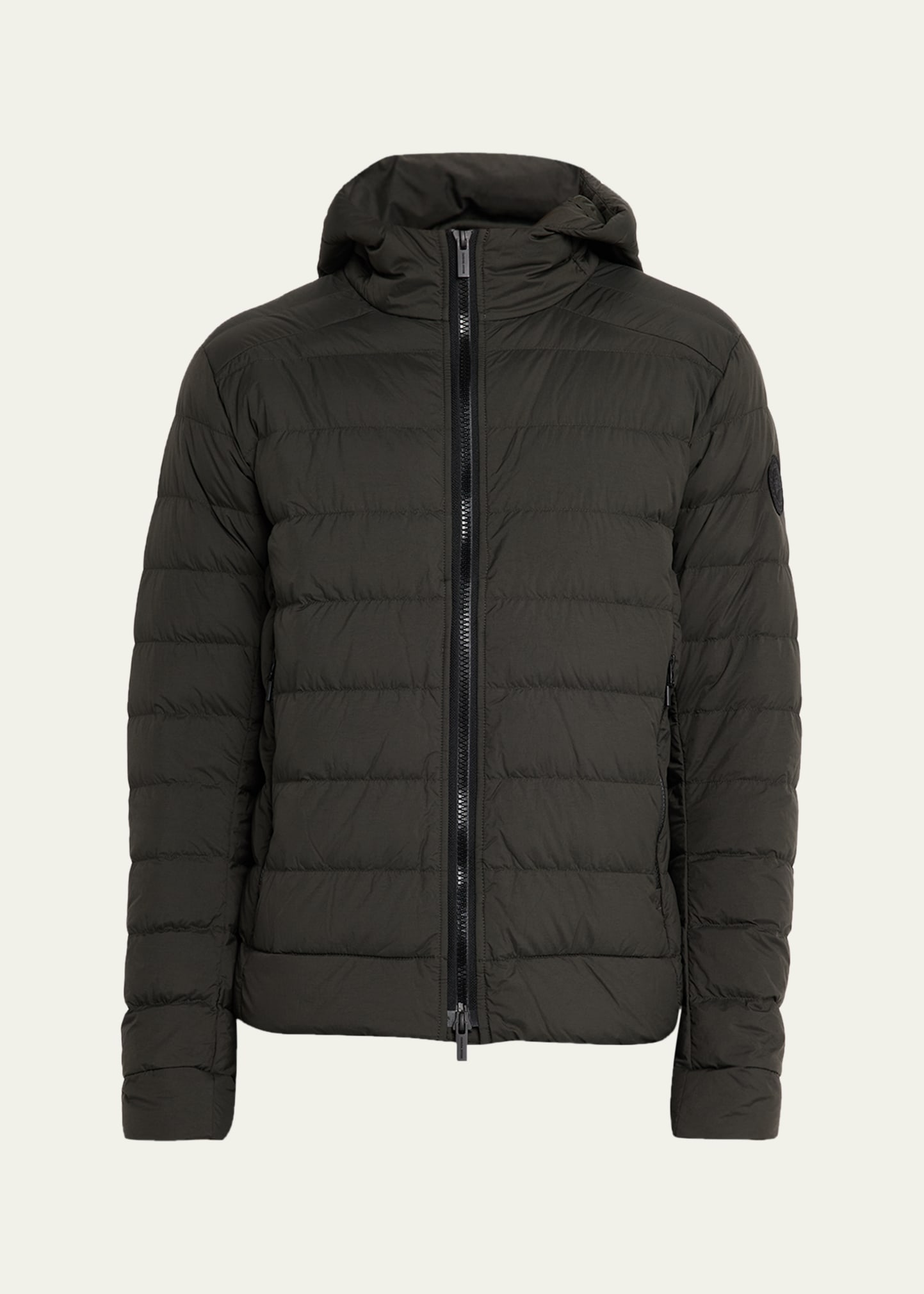 Canada Goose Men's Crofton Packable Quilted Matte Ripstop Hoodie