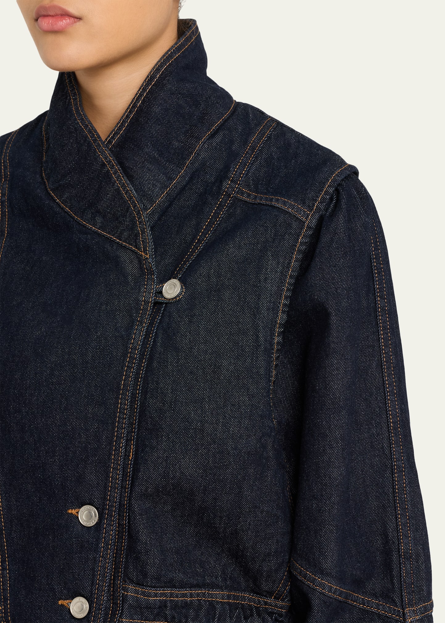 Isabel Marant Dolie Denim Jacket - Bergdorf Goodman
