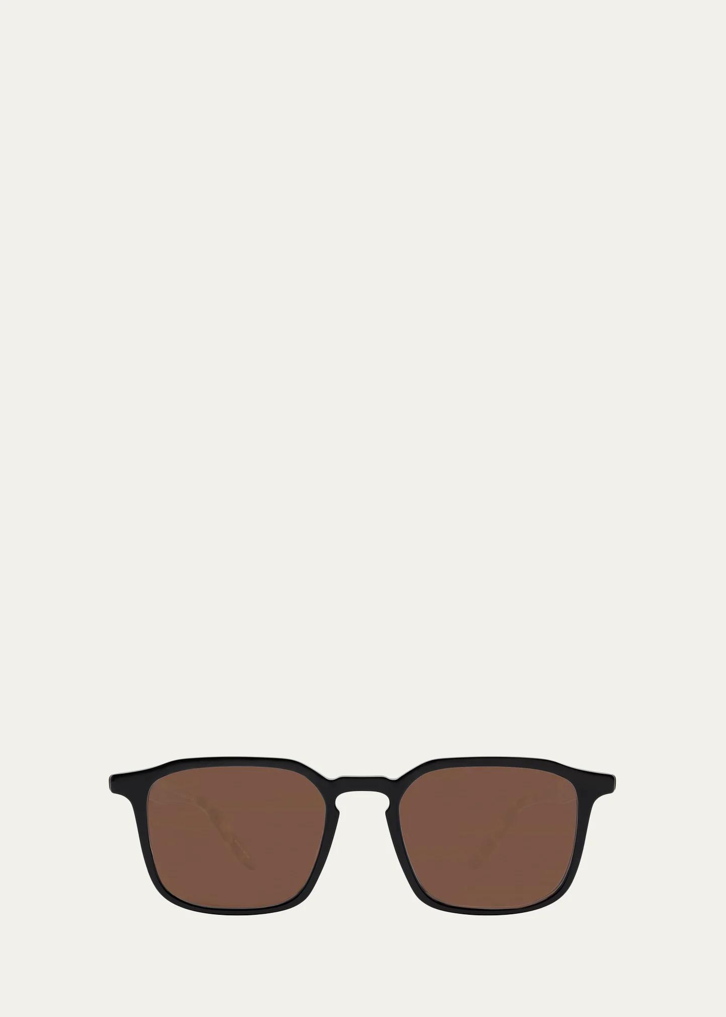 Barton Perreira Men's Raymond Keyhole-Bridge Acetate Rectangle
