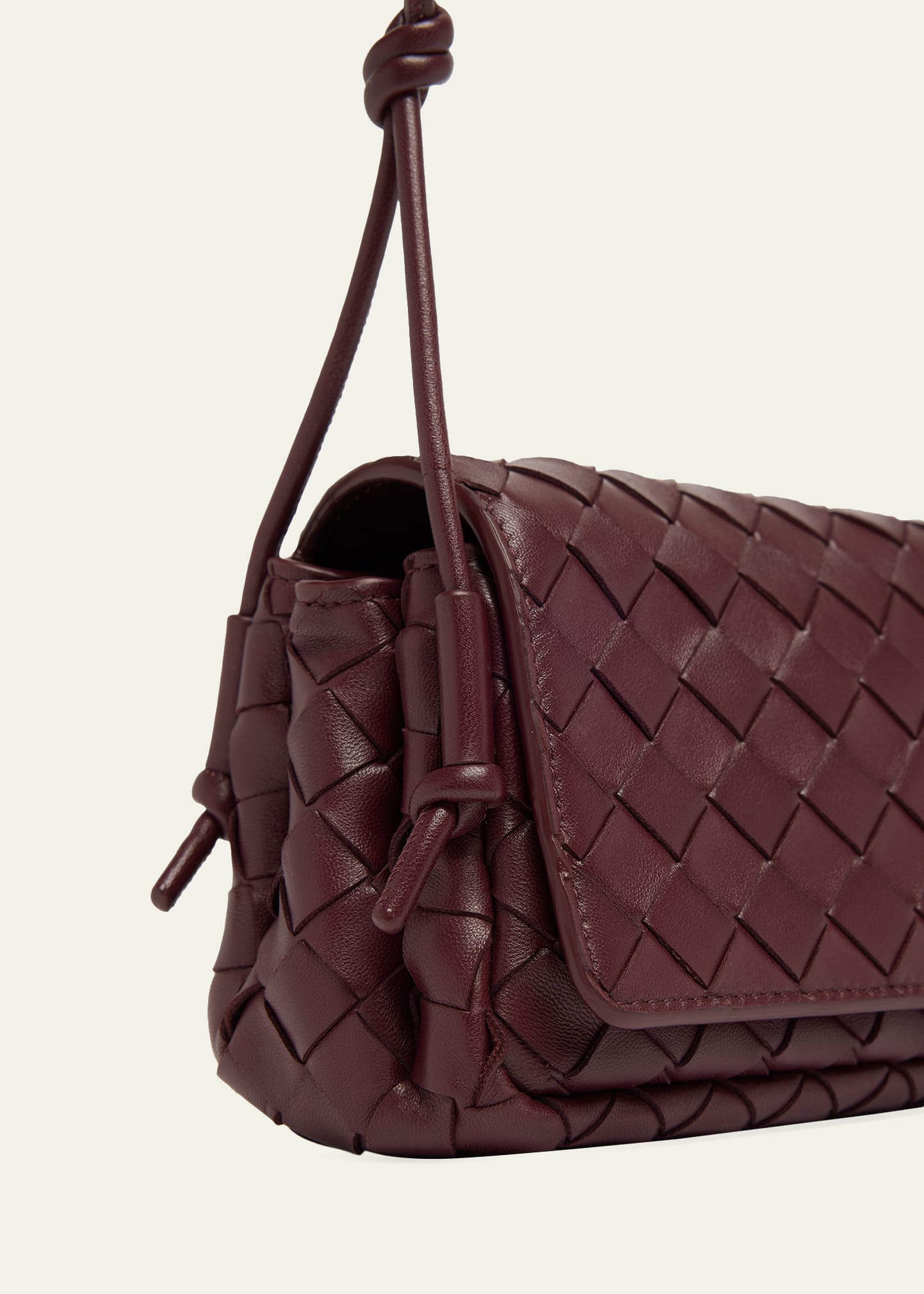 Bottega Veneta Notturno Nappa Leather Shoulder Bag - Bergdorf Goodman