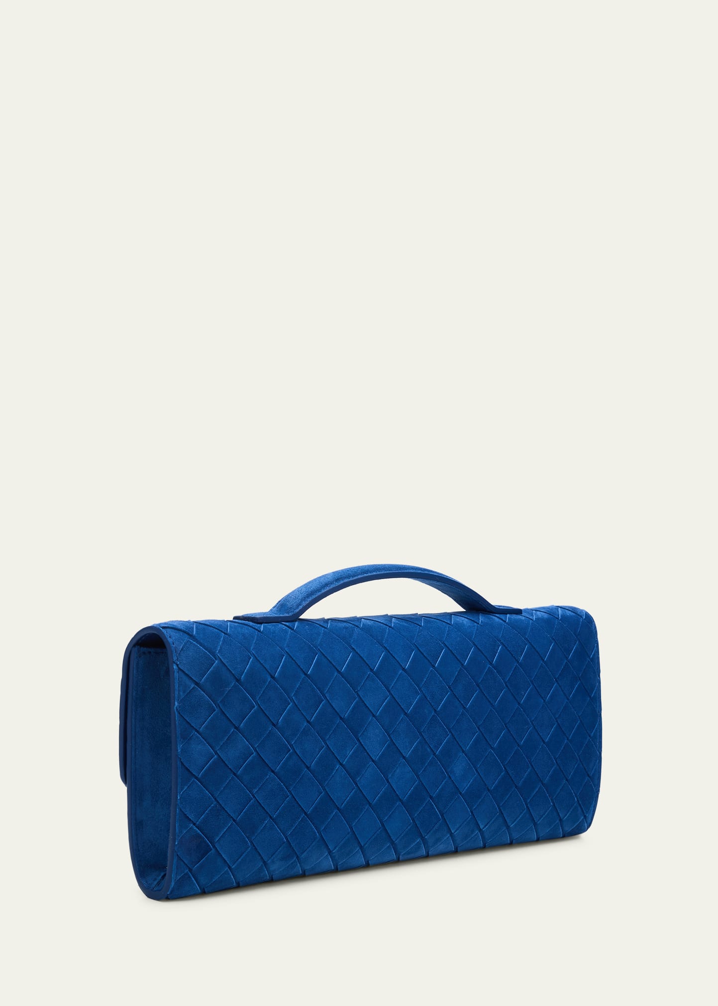 Bottega Veneta Andiamo Leather Clutch Bag - Bergdorf Goodman