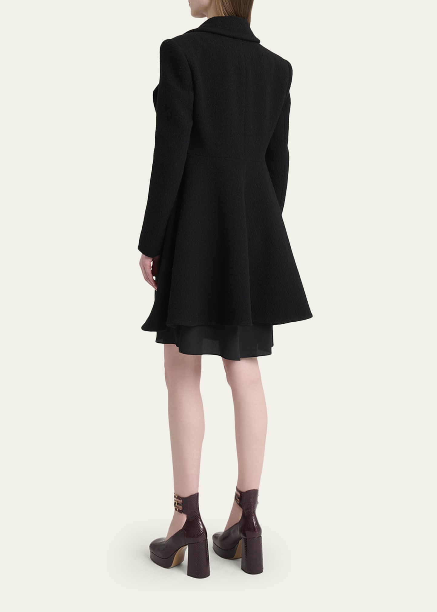 Chloe Boucle Wool-Blend Coat - Bergdorf Goodman