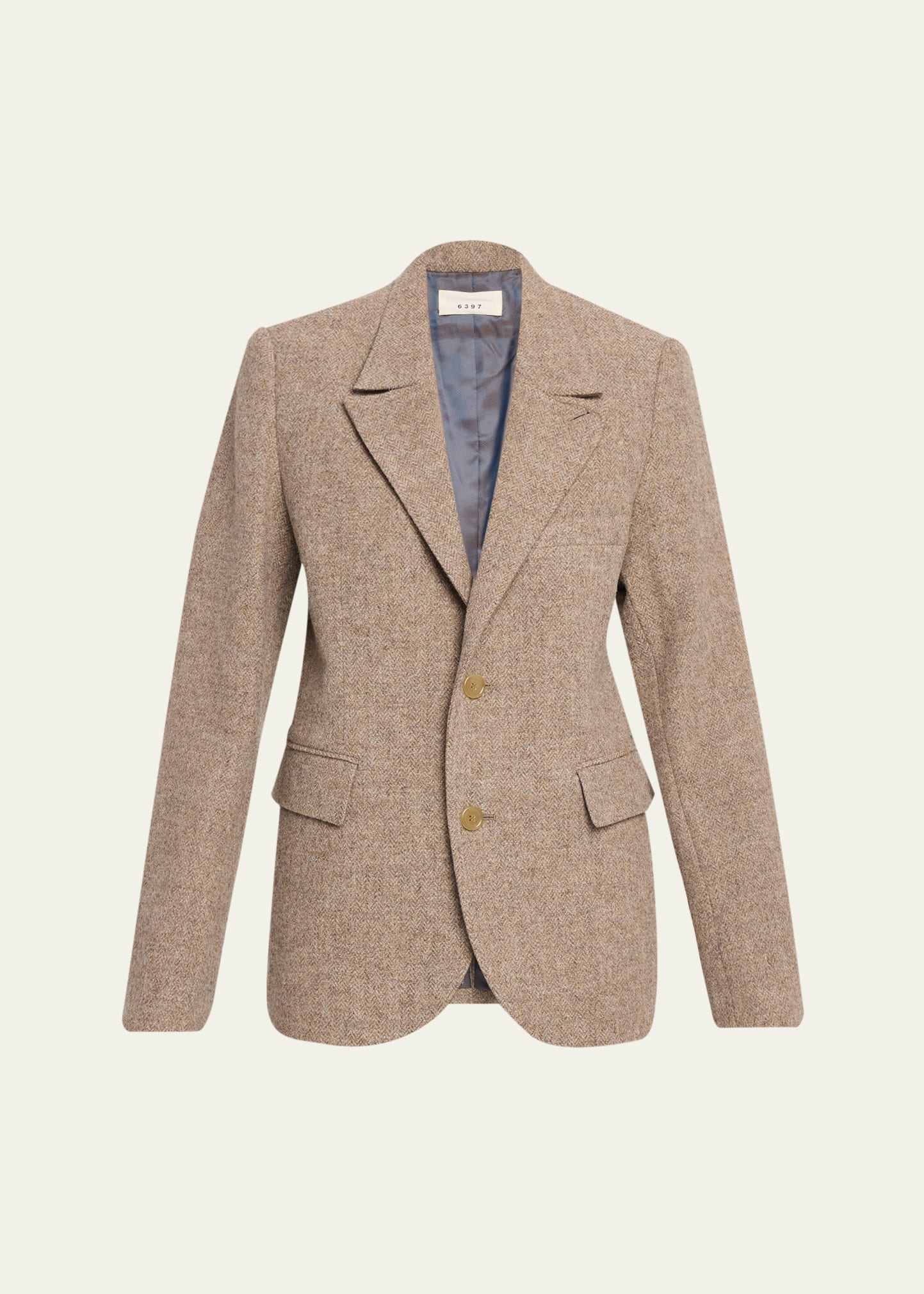 6397 Wool Herringbone Sporting Jacket - Bergdorf Goodman