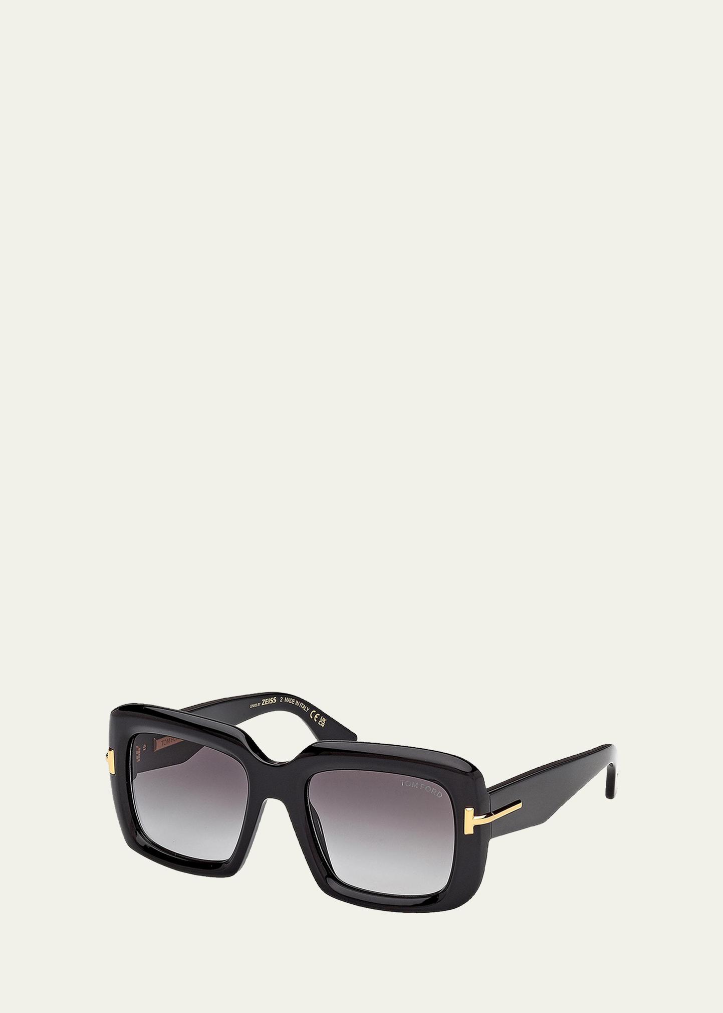 TOM FORD Icon 53mm Acetate Square Sunglasses - Bergdorf Goodman