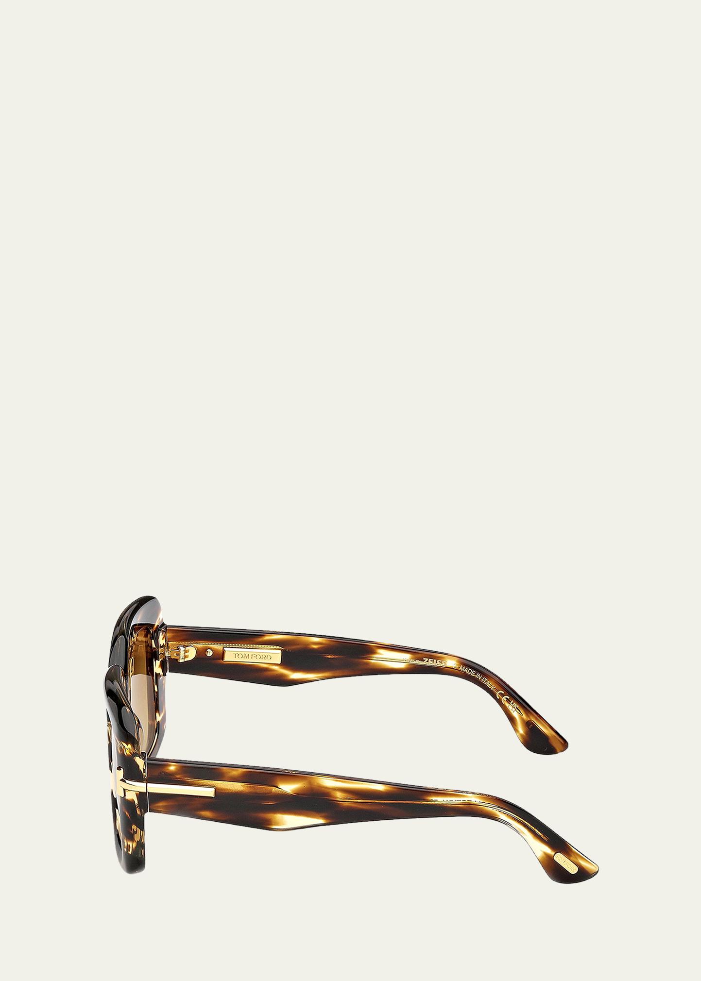 TOM FORD Icon 53mm Acetate Square Sunglasses - Bergdorf Goodman