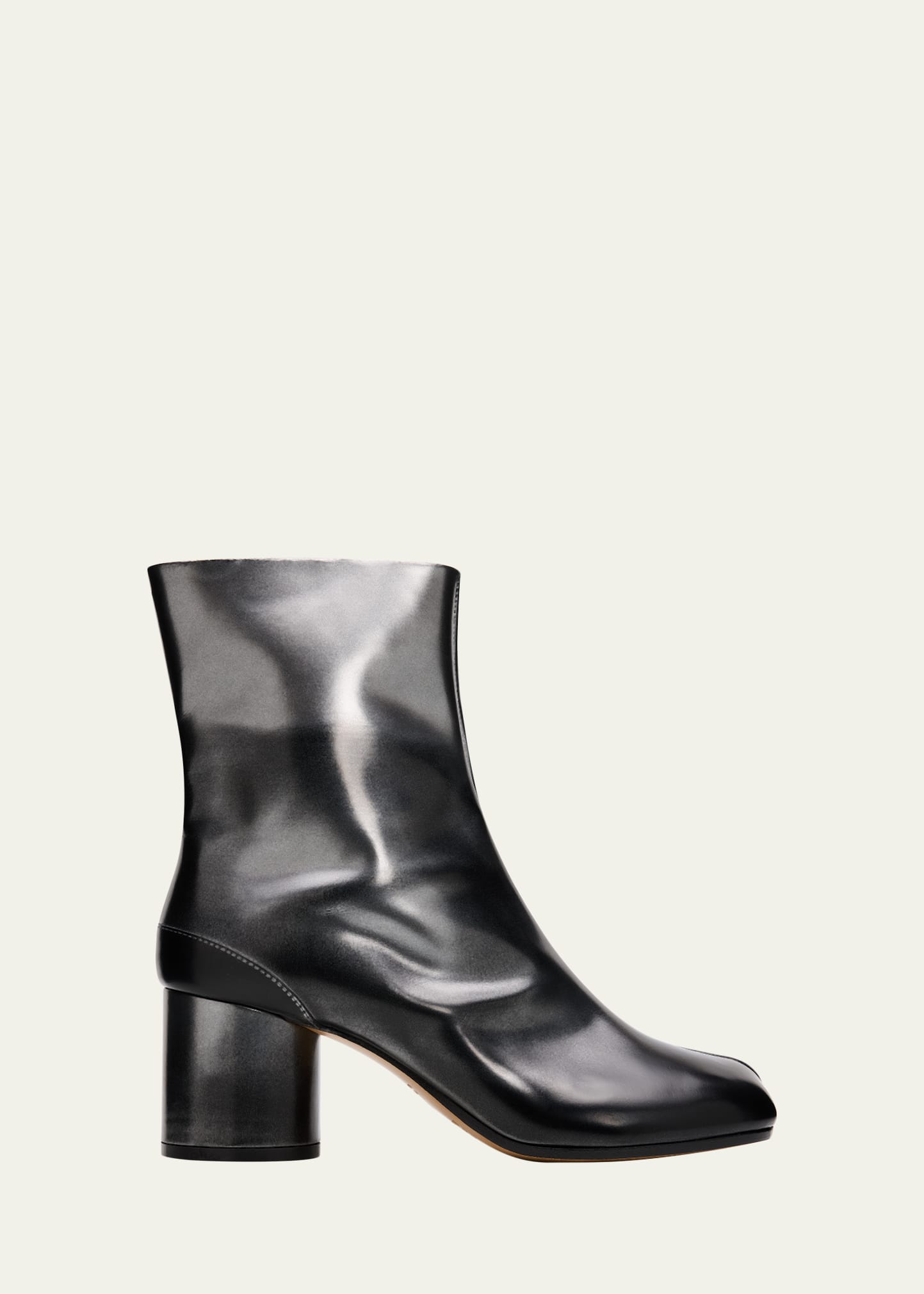 Maison Margiela Tabi Bicolor Leather Ankle Boots - Bergdorf Goodman
