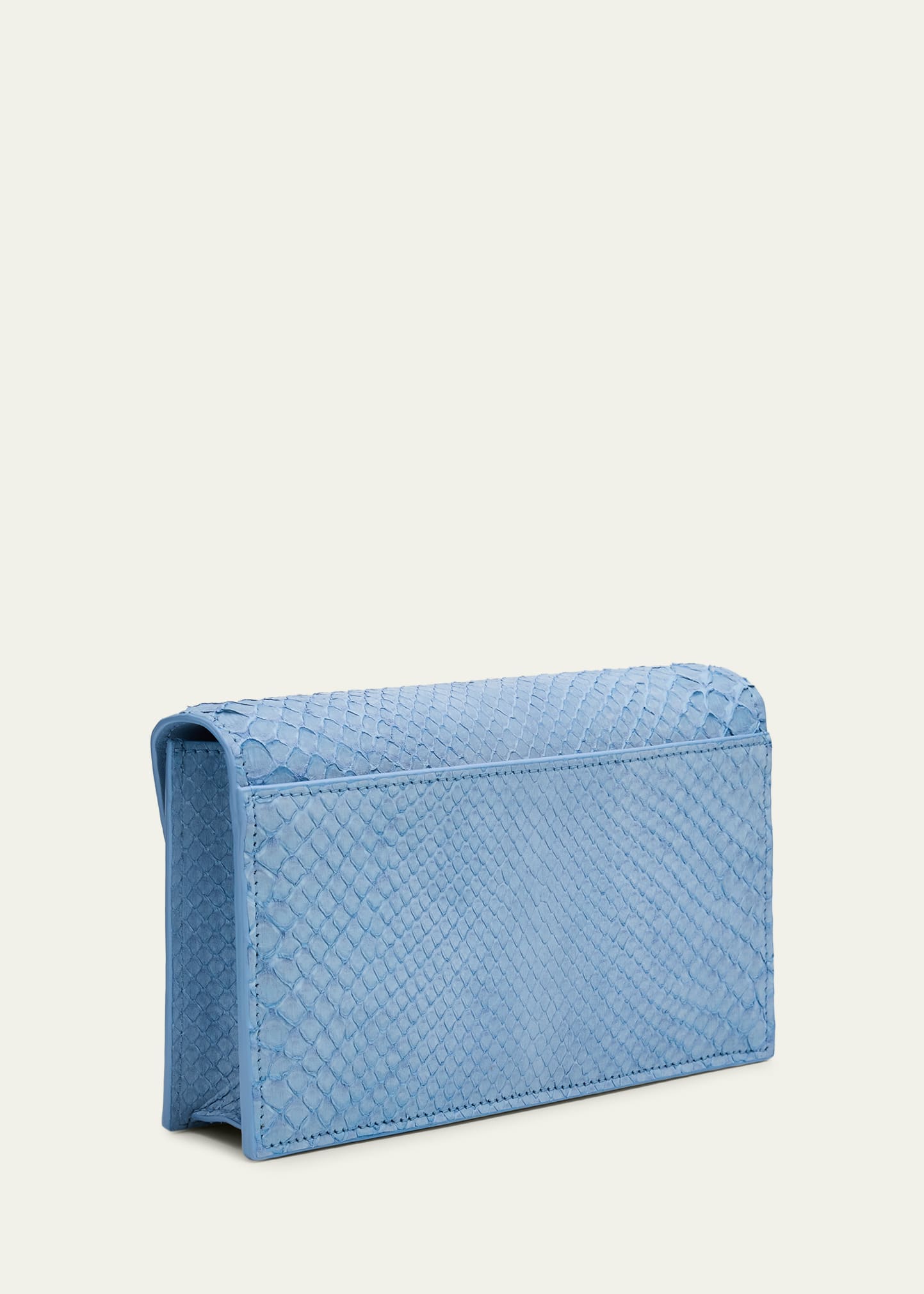 Akris Anouk Snakeskin Suede Envelope Clutch Bag - Bergdorf Goodman