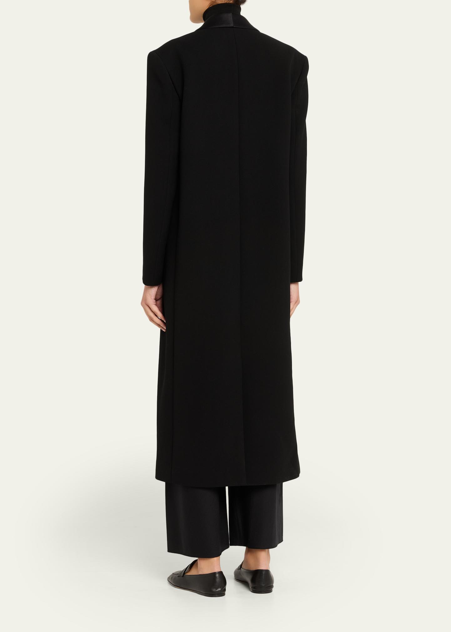 The Row Erdene Single-Breasted Wool Long Coat - Bergdorf Goodman