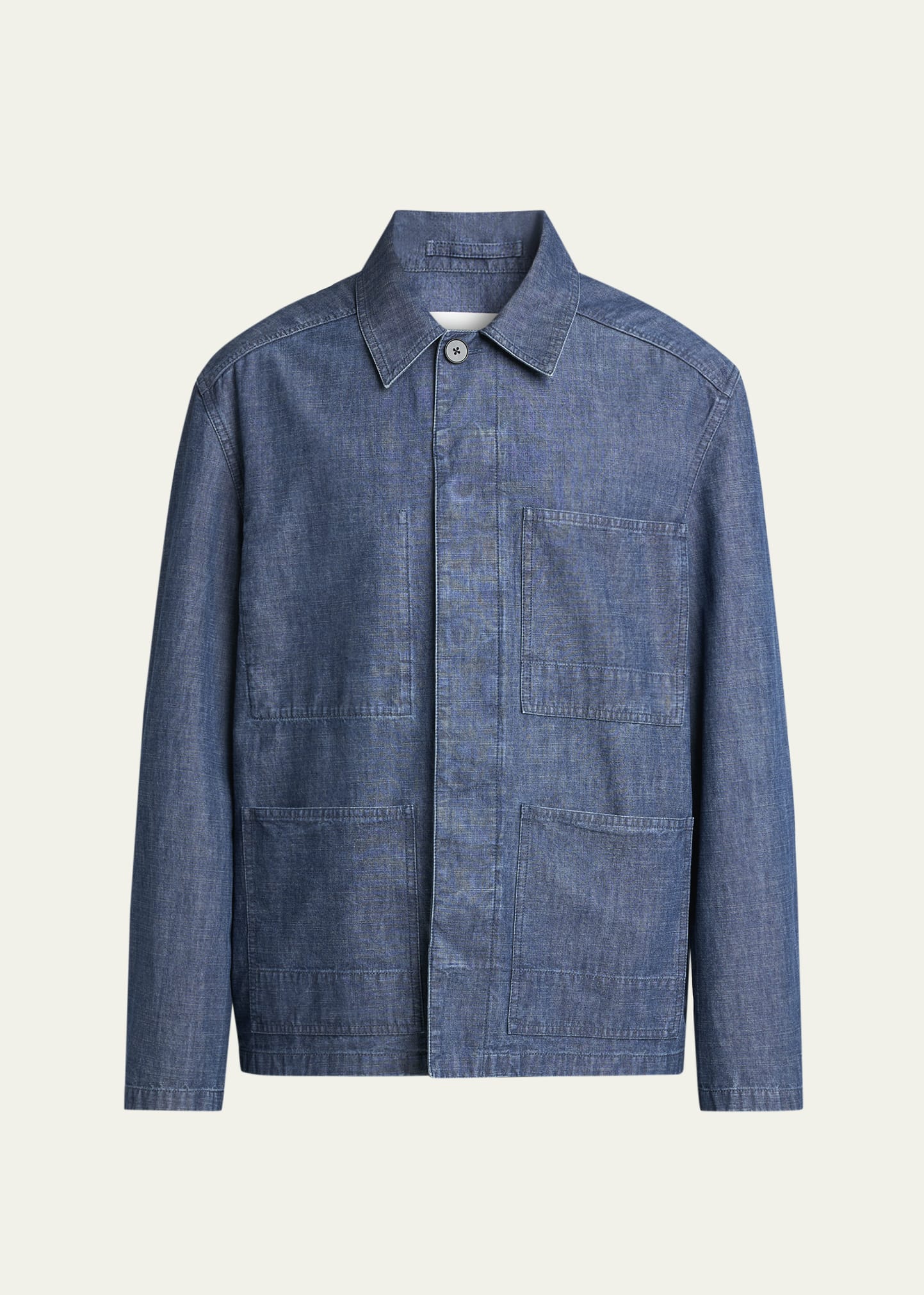 Jil Sander Men's Denim Chore Jacket - Bergdorf Goodman