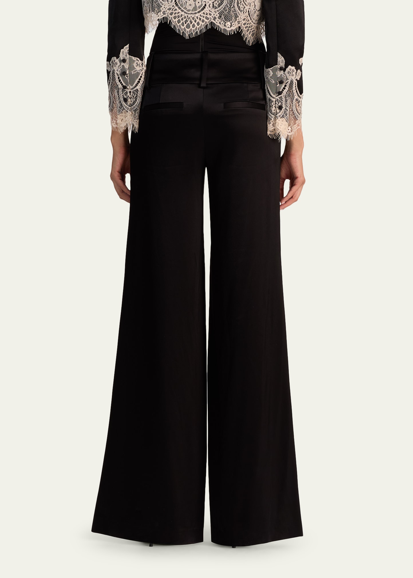 Alice + Olivia Thomasina Lace Trim Jacket - Bergdorf Goodman