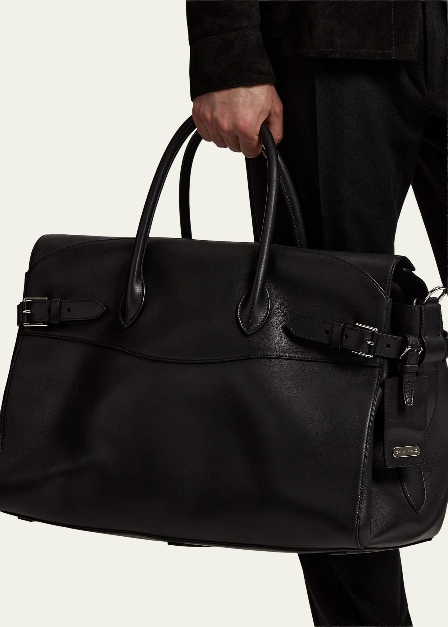 Ralph Lauren Purple Label Men's Bedford Calfskin Duffel Bag