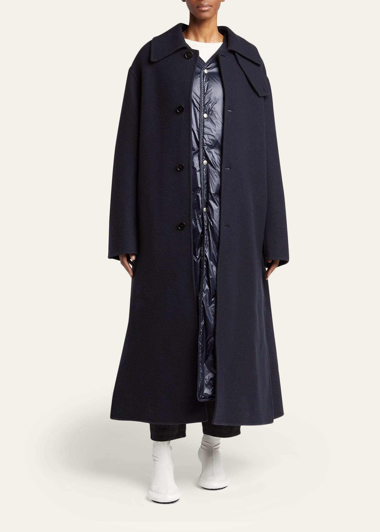 Moncler Genius x Jil Sander Barrelene Long 3-in-1 Coat - Bergdorf