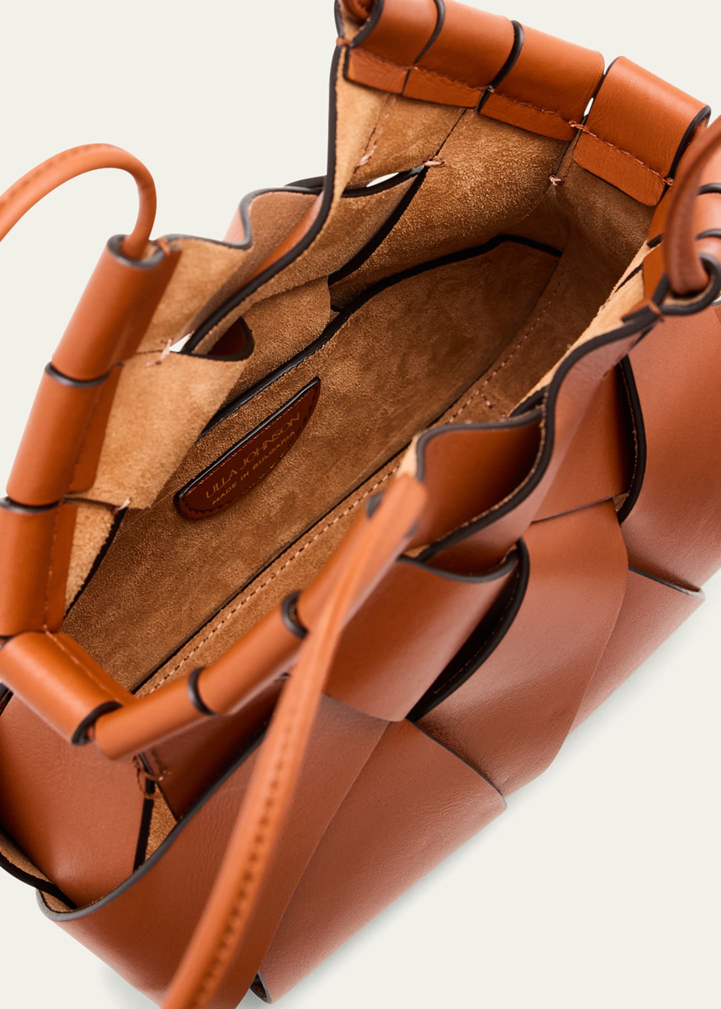 Ulla Johnson Charlotte Woven Leather Crossbody Bag - Bergdorf Goodman