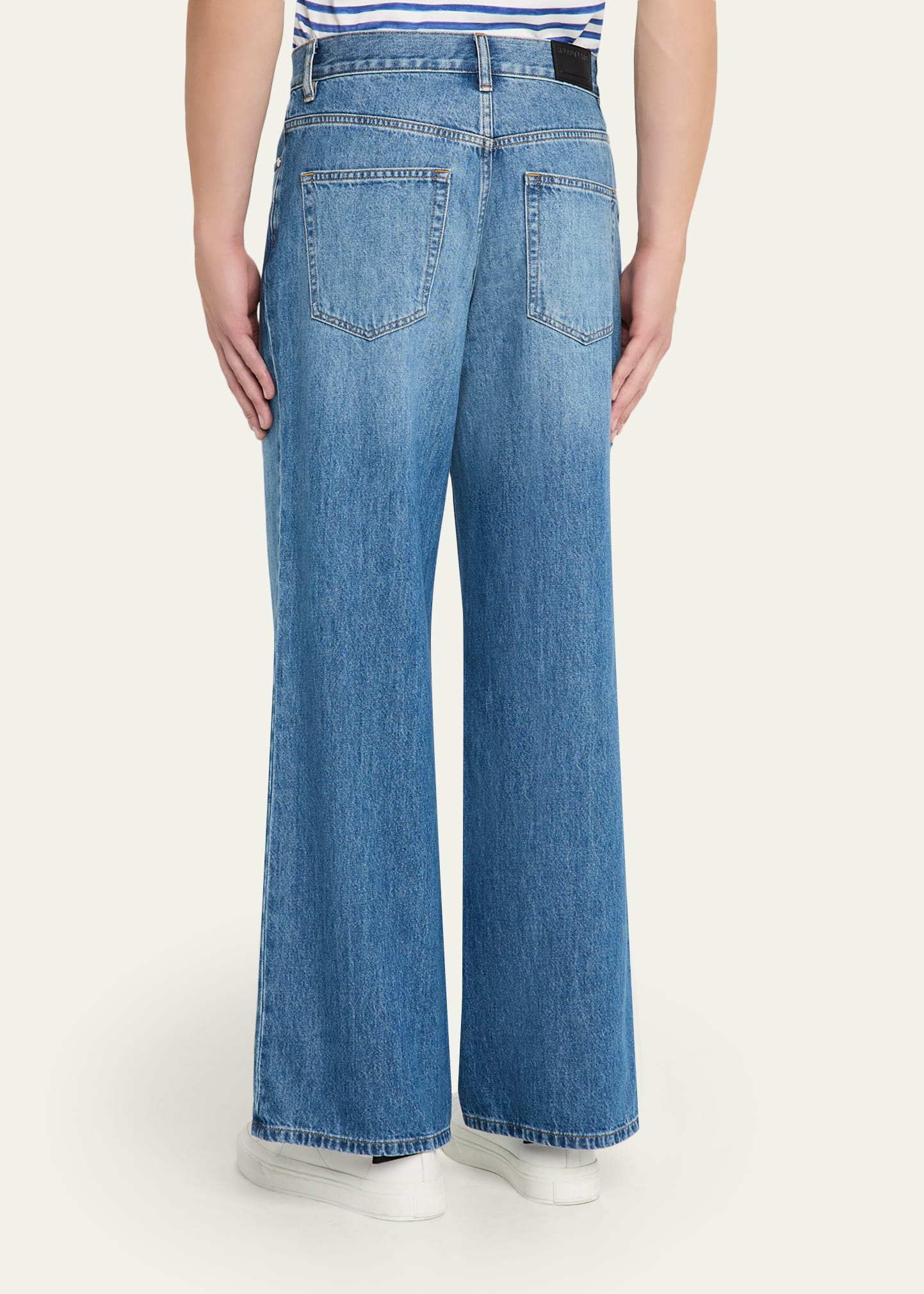 HELMUT LANG 本人期 CLASSIC DENIM Helmut Lang Men's Low-Rise Relaxed Straight Leg Jeans - Bergdorf