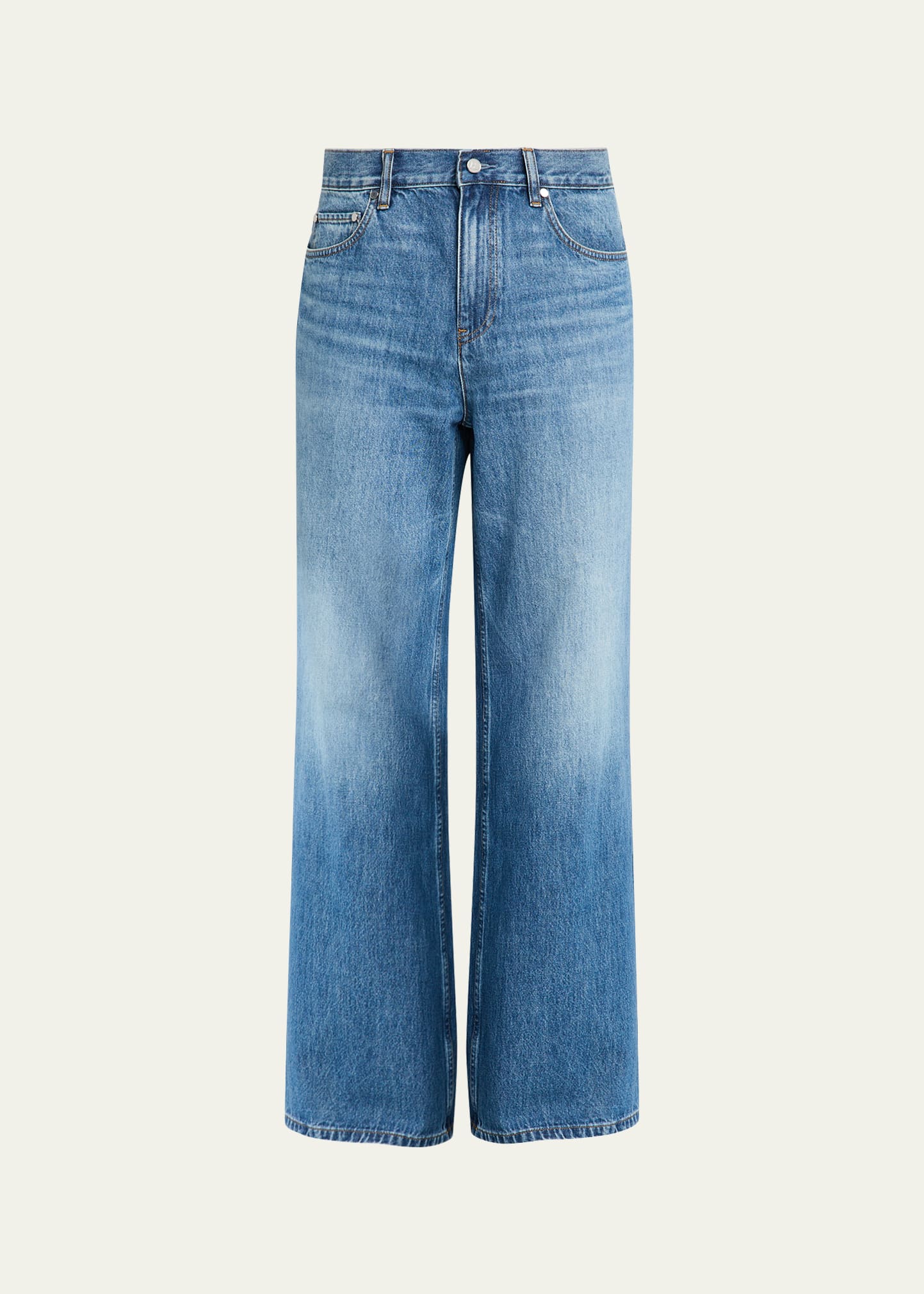 Helmut Lang Men's Low-Rise Relaxed Straight Leg Jeans - Bergdorf