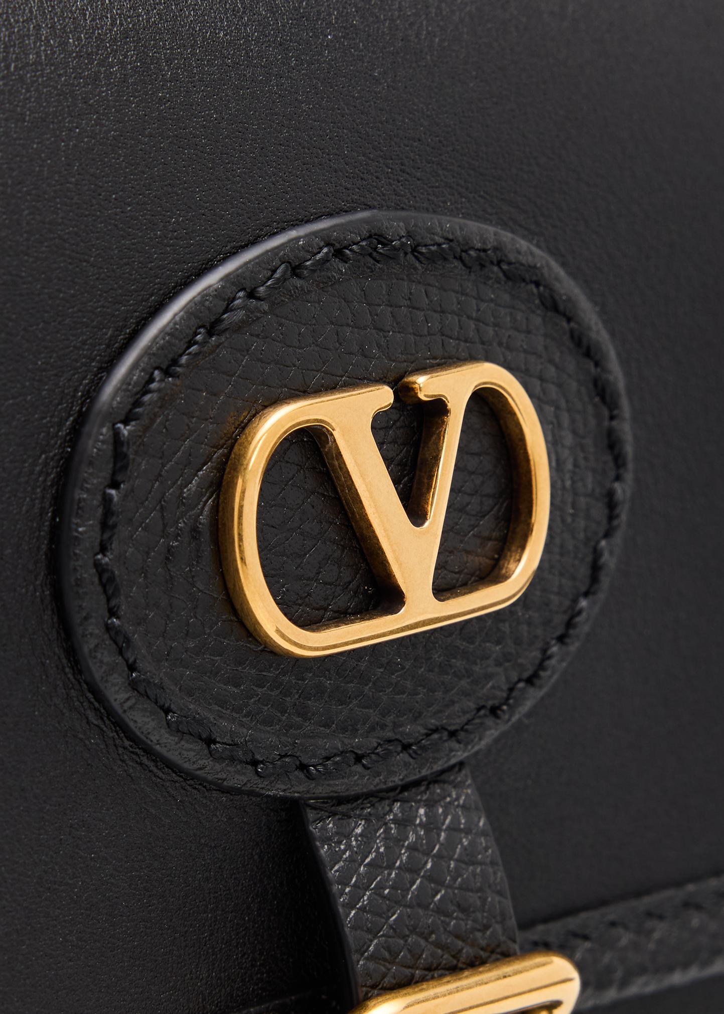 Valentino Garavani Men's Antibes Small Leather Crossbody Bag