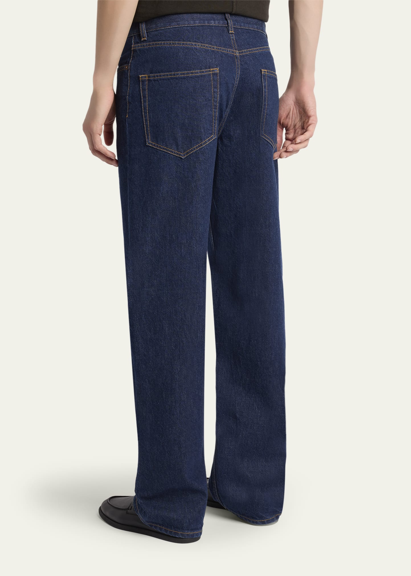 PETER DO × BERGDORF GOODMAN パンツ　スラックス THE ROW Men's Rossen Straight-Leg Jeans - Bergdorf Goodman