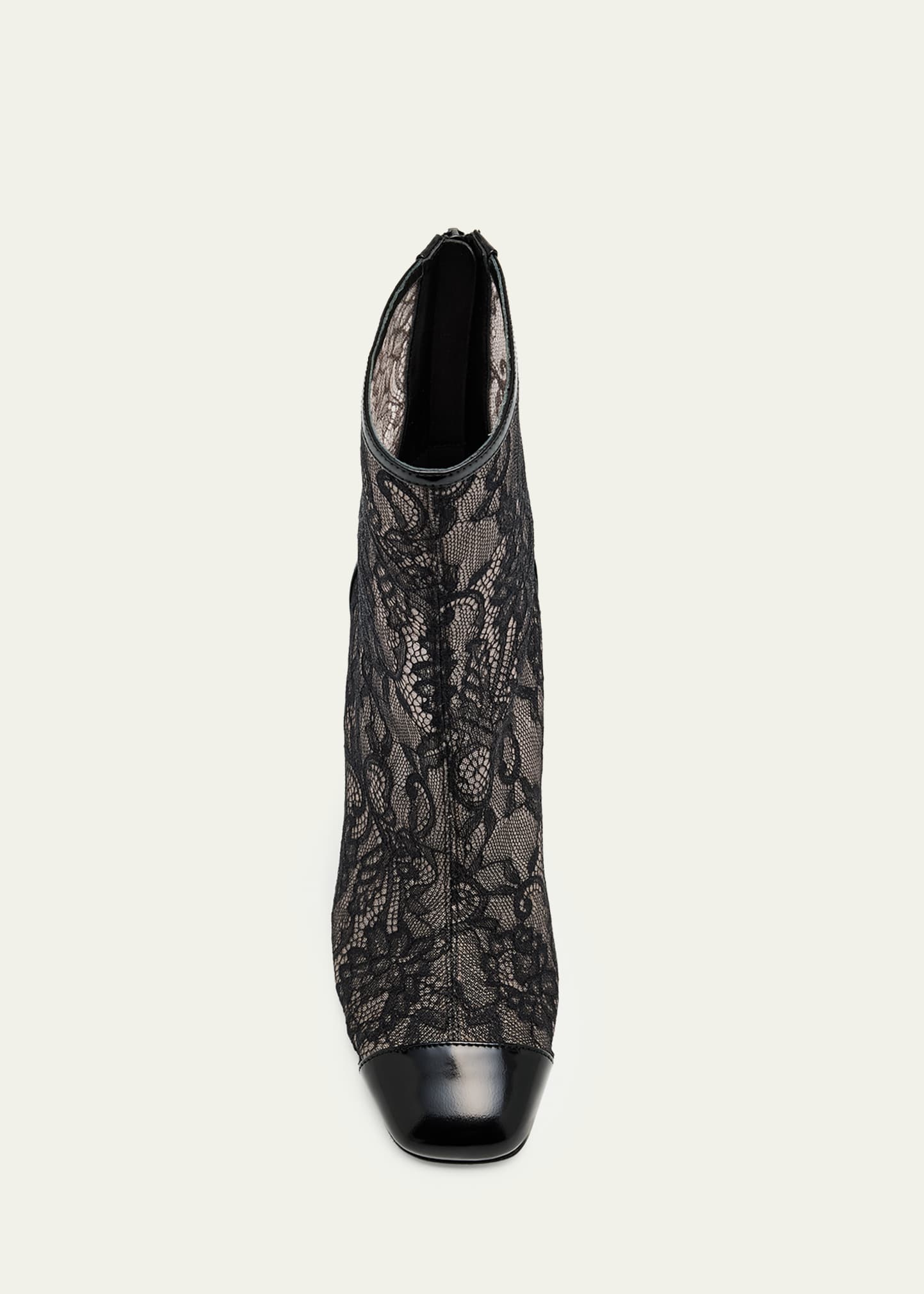 Jimmy Choo Kisu 85 AB Lace Ankle Booties - Bergdorf Goodman