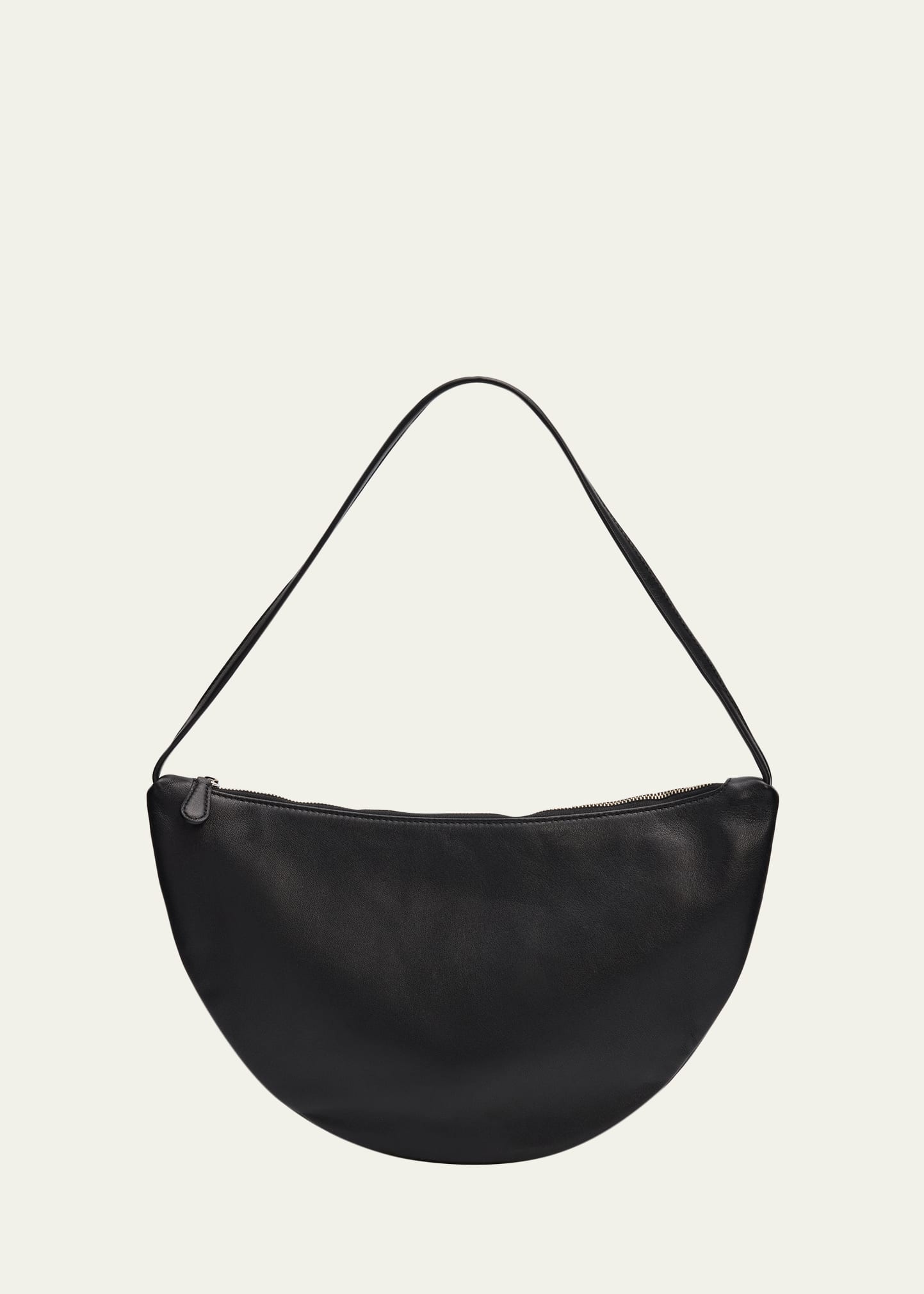 THE ROW Izzy Small Crescent Shoulder Bag in Leather - Bergdorf Goodman