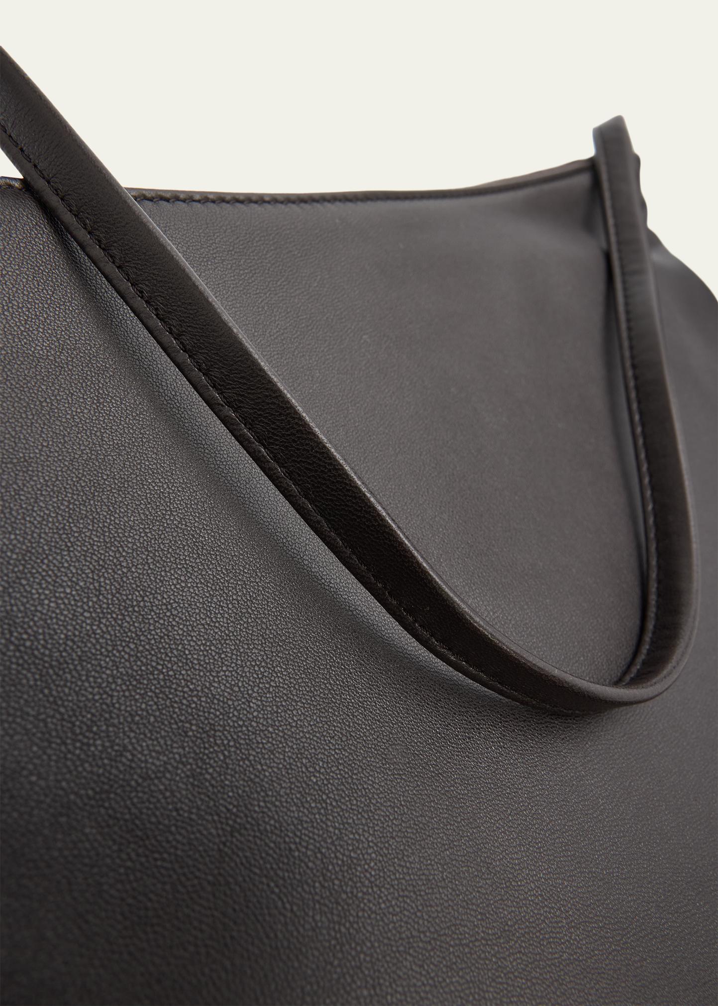 The Row Izzy Small Crescent Shoulder Bag in Leather - Bergdorf Goodman
