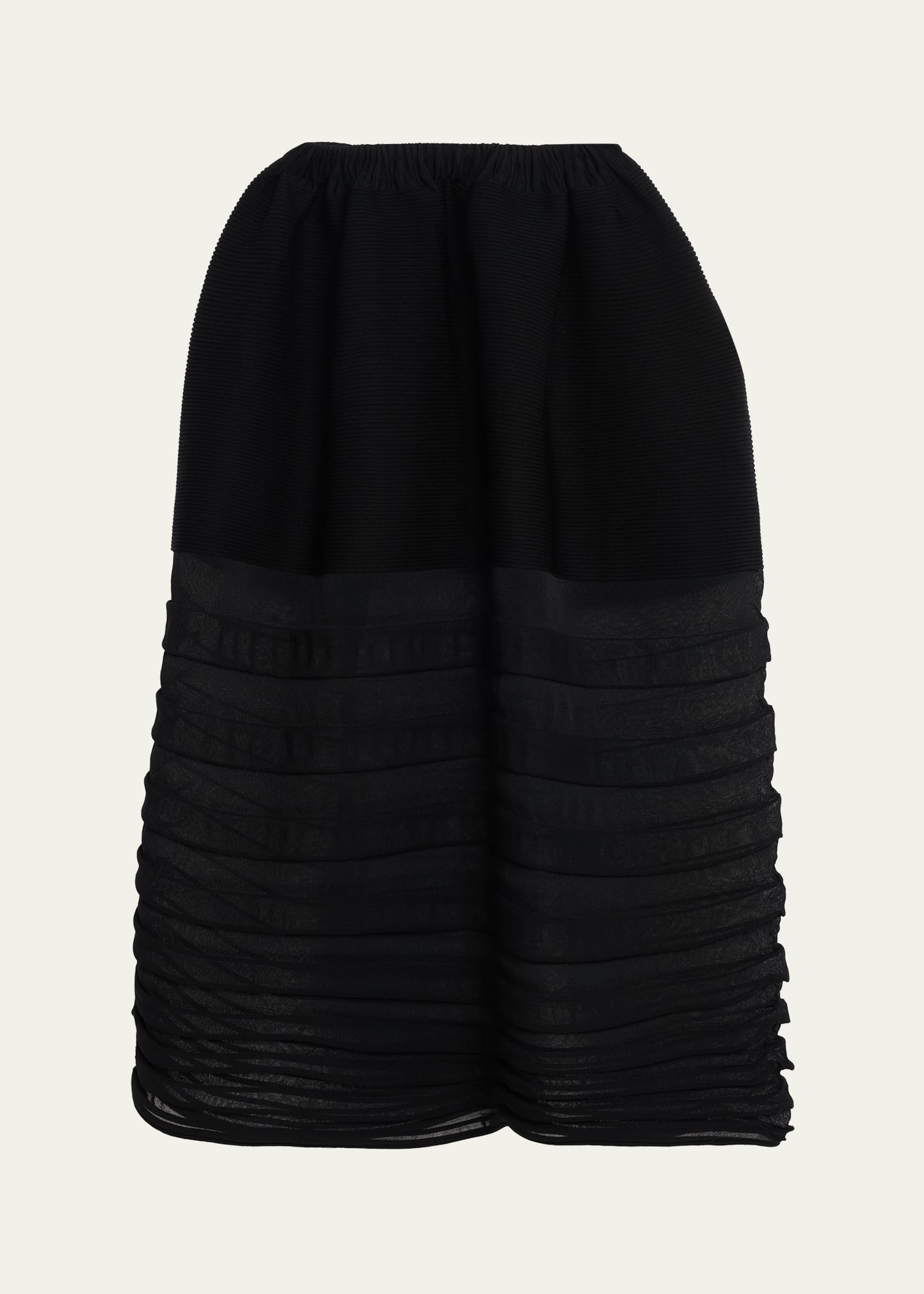 Issey Miyake Moving Sheer Knit Maxi Skirt - Bergdorf Goodman