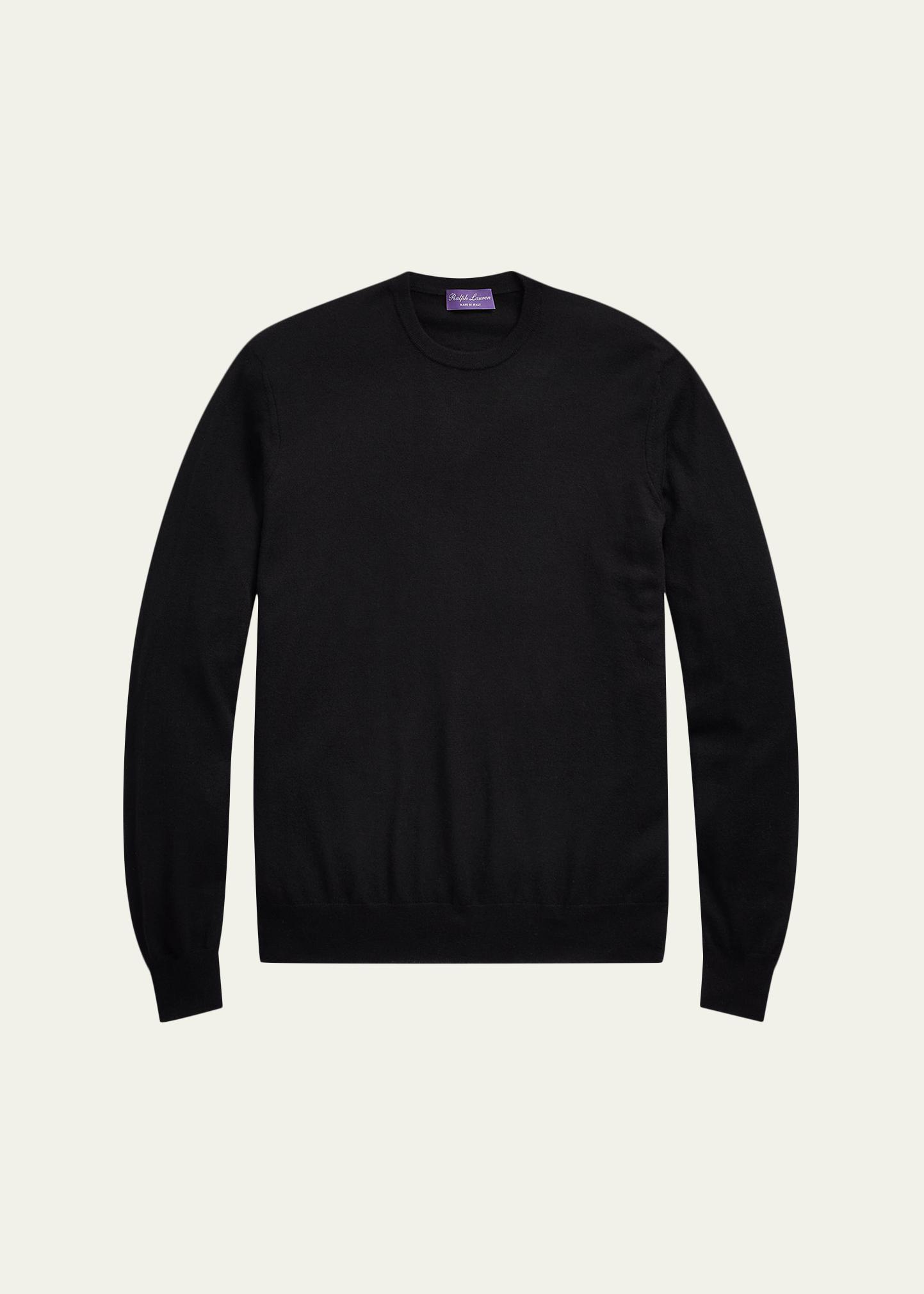 Ralph Lauren Purple Label Men's 18GG Cashmere Crewneck Sweater