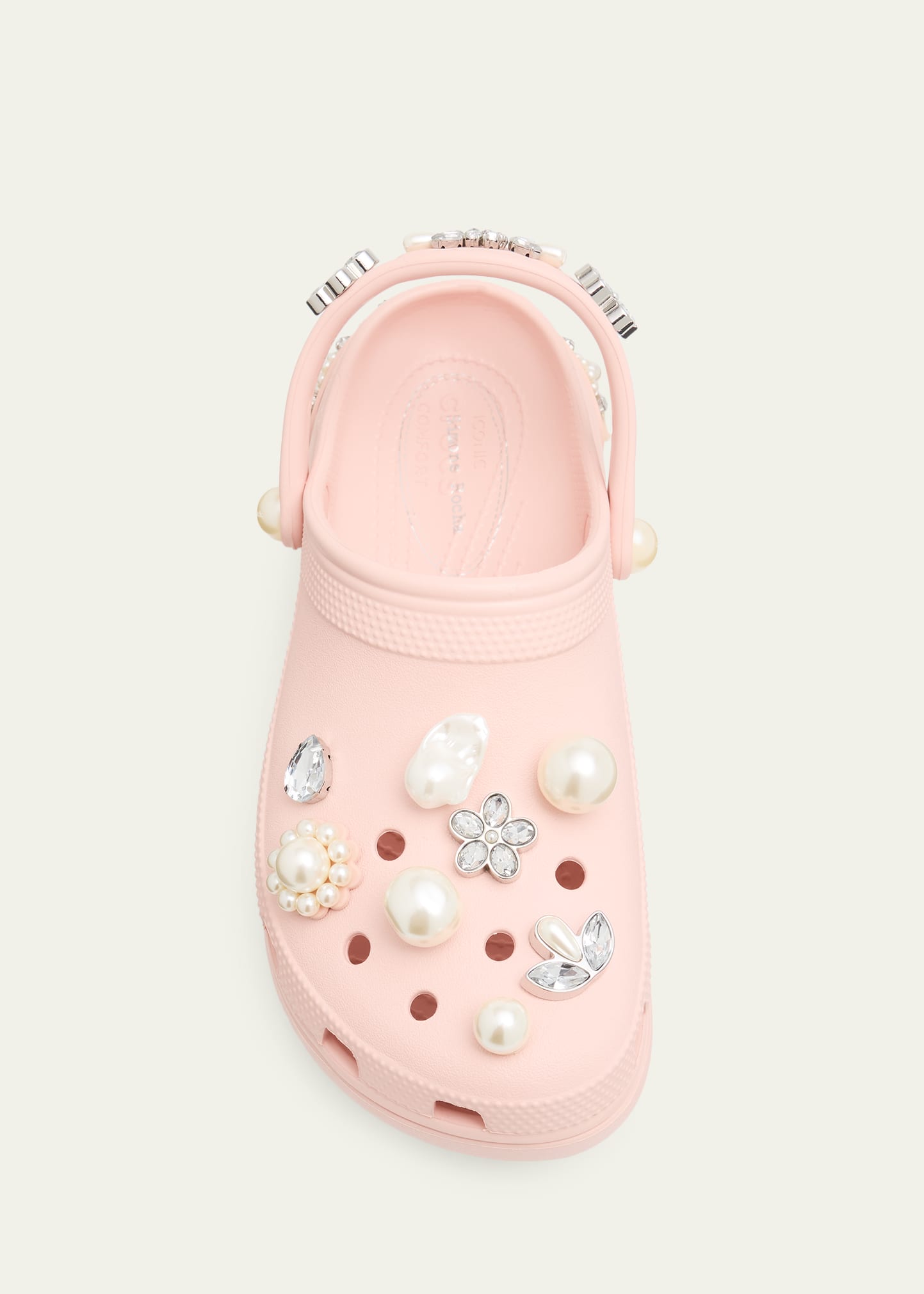 Simone Rocha x Crocs Embellished Classic Platform Clogs - Bergdorf