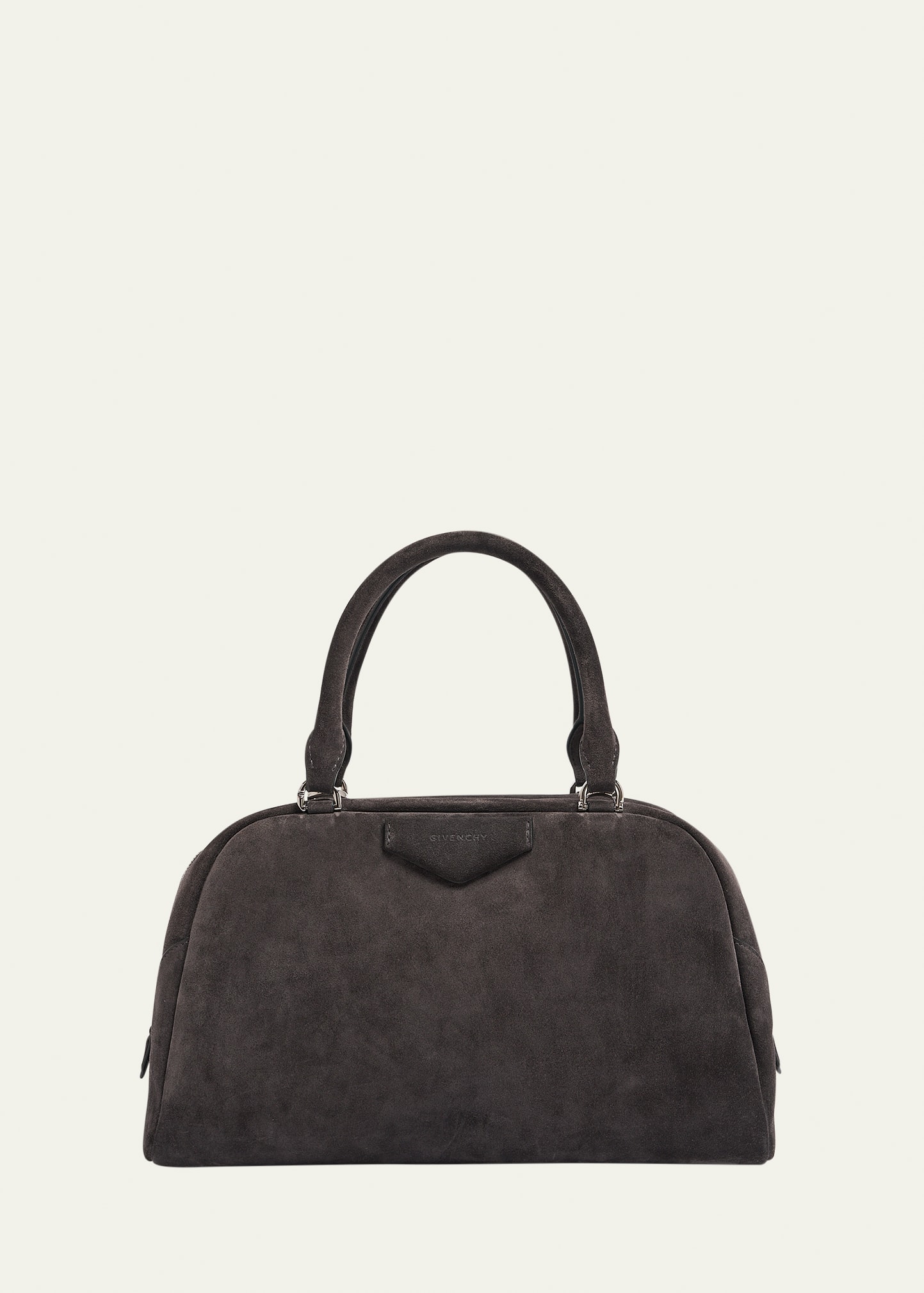 Givenchy Antigona East-West Top-Handle Bag in Suede - Bergdorf Goodman