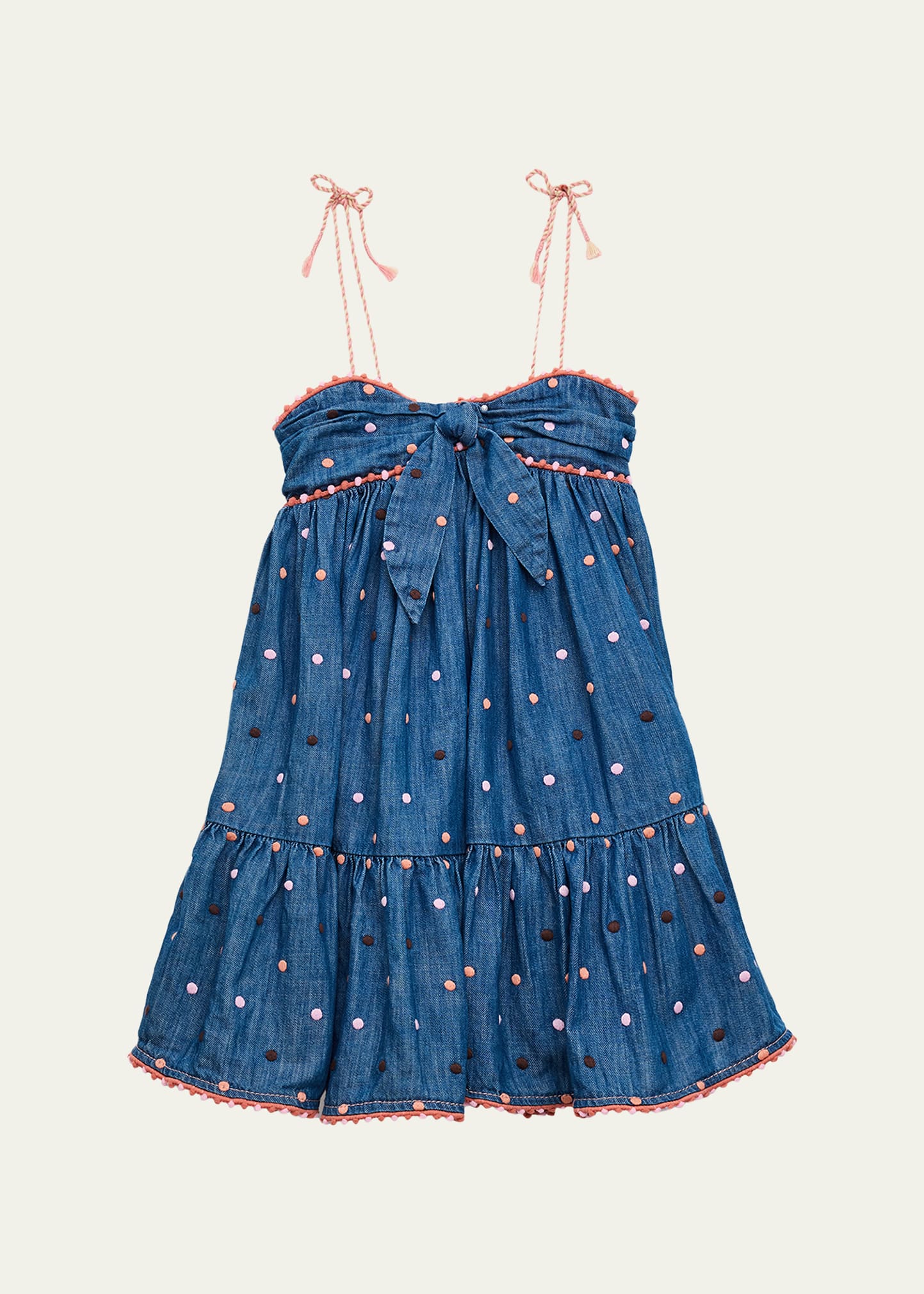 girls denim.dress Girls 4-12 NEXT Diamante Denim Dress