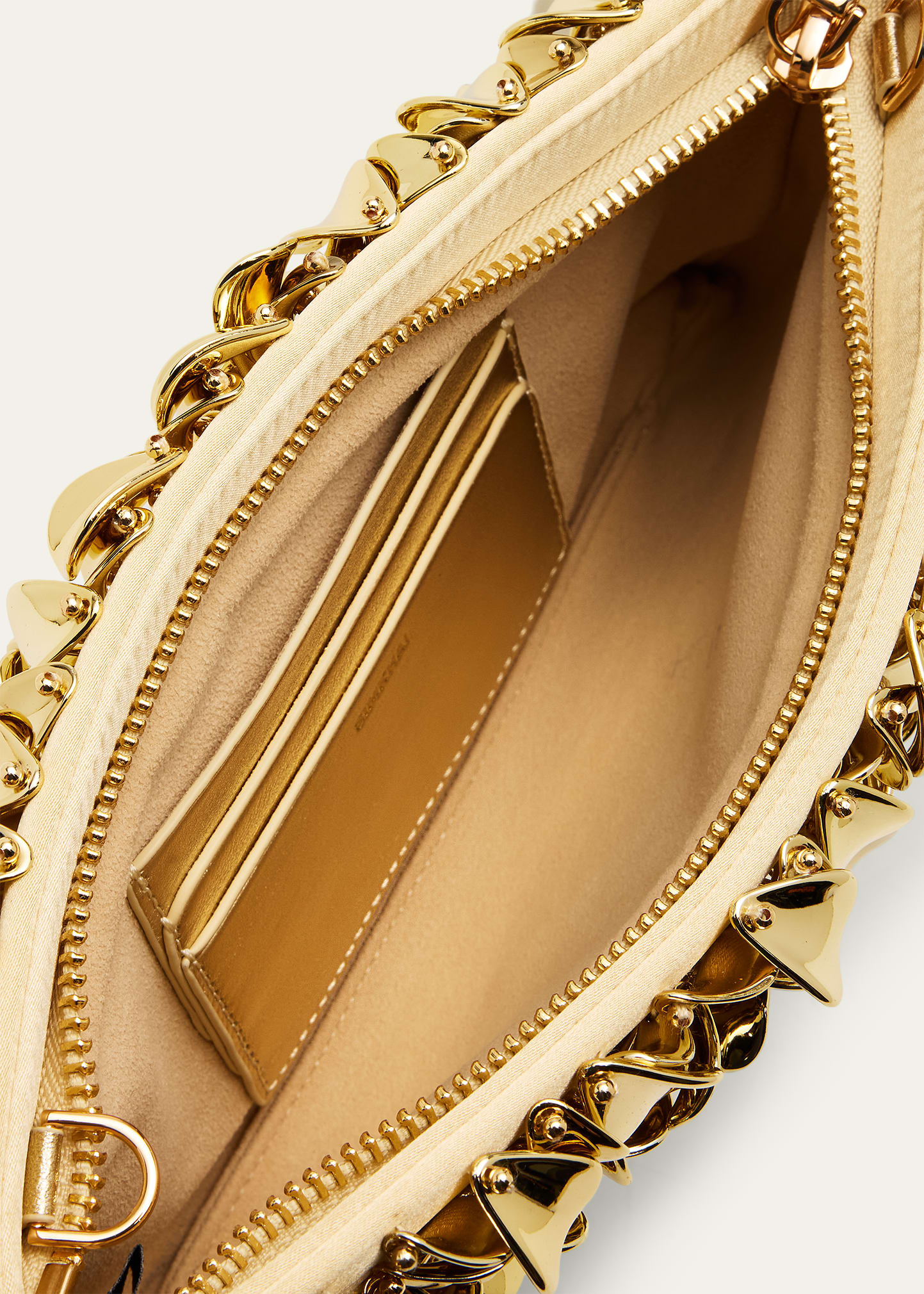 SIMKHAI Reese Metallic Beaded Clutch Bag - Bergdorf Goodman