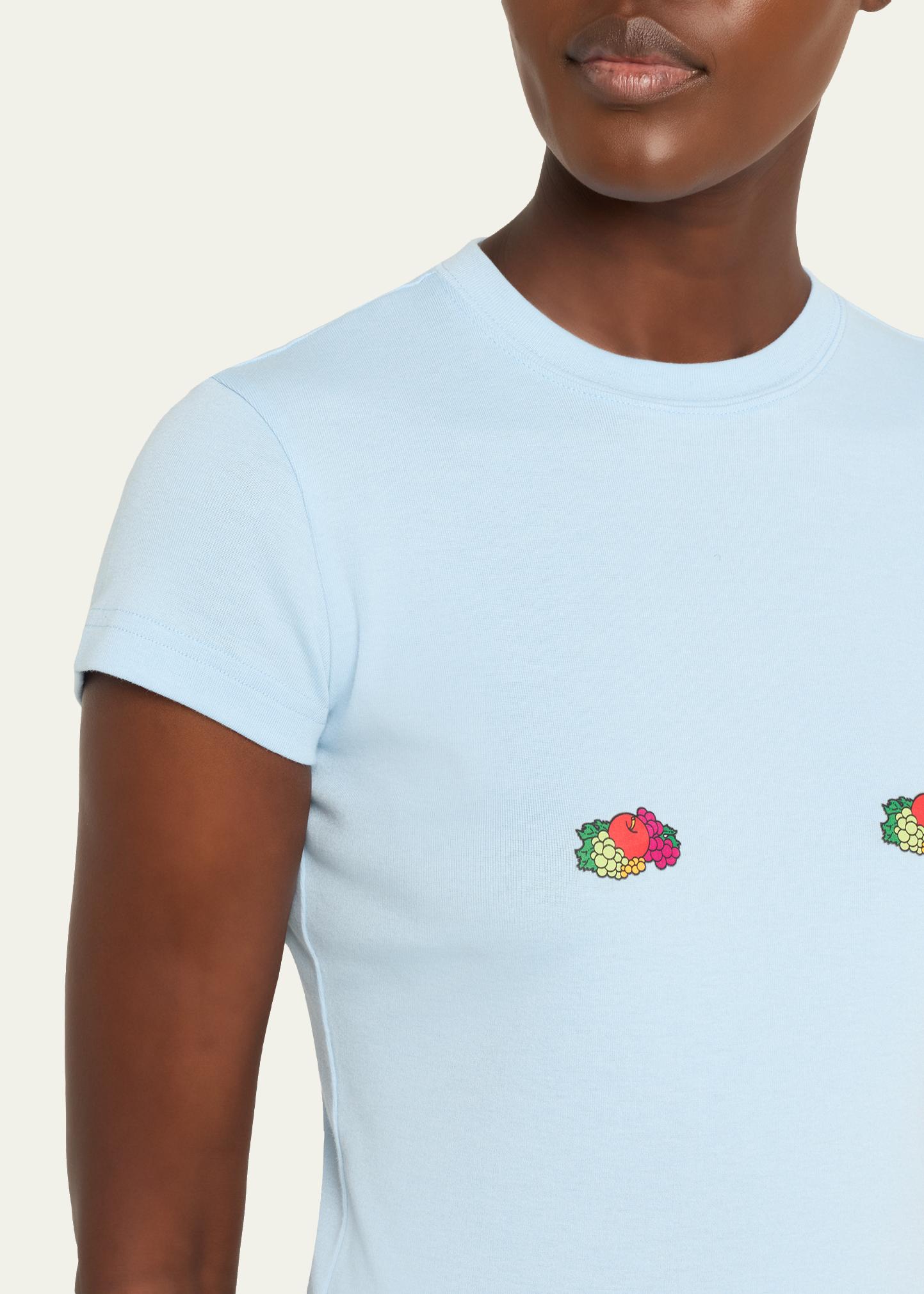 Hommegirls x Fruit Of The Loom Fruity Double-Logo Short-Sleeve
