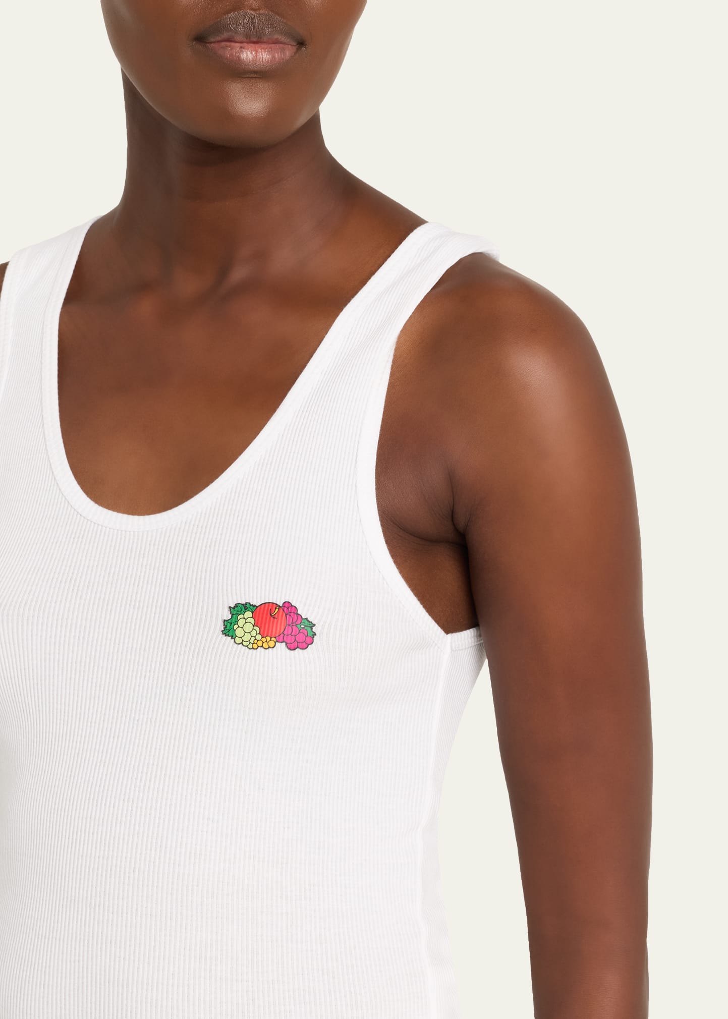 HOMMEGIRLS x Fruit Of The Loom Fruity Double-Logo Classic Tank Top