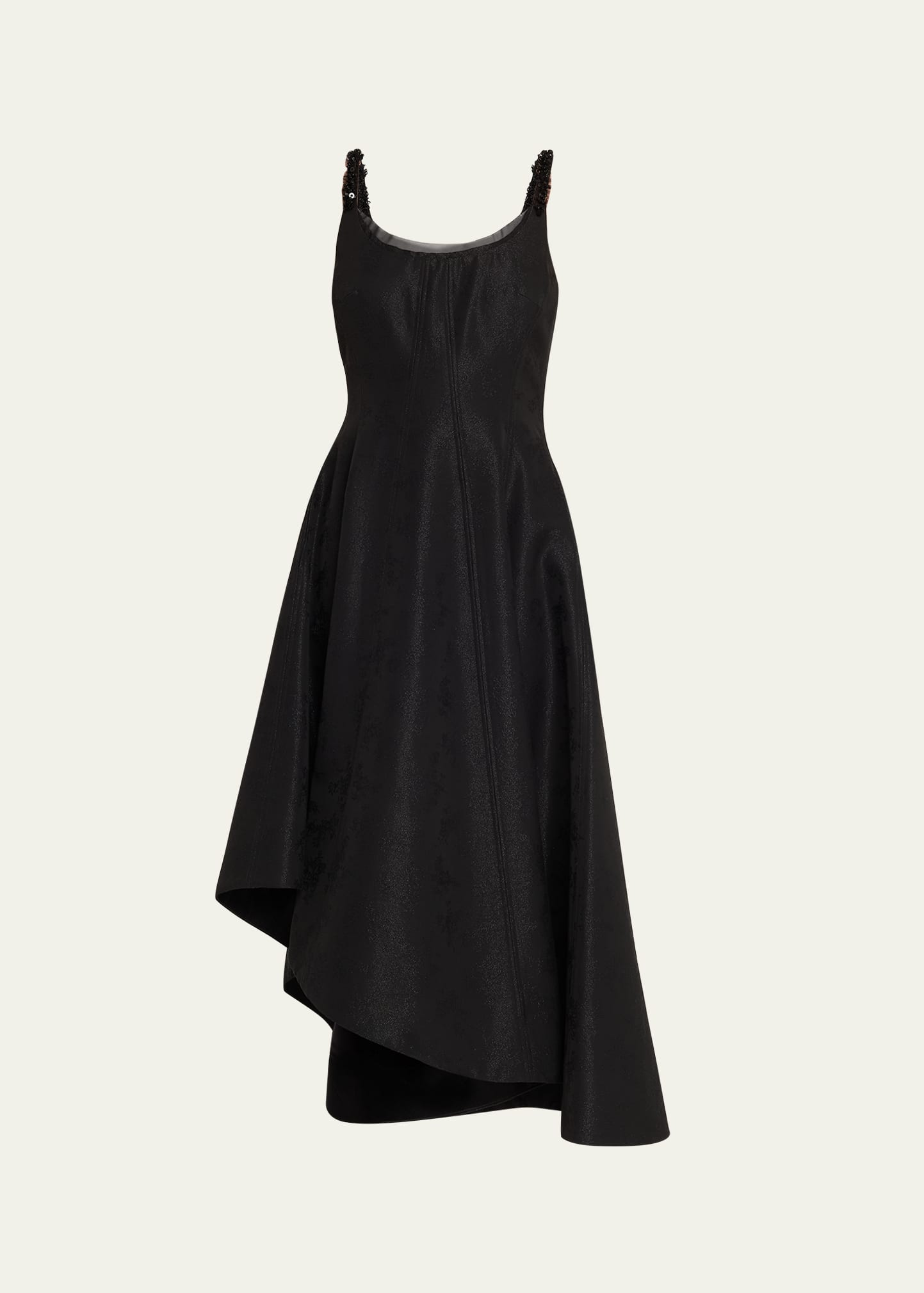 sachin and babi light blue dress Jason Wu Collection V-Neck Long Dress in Black, Women's S main image 0