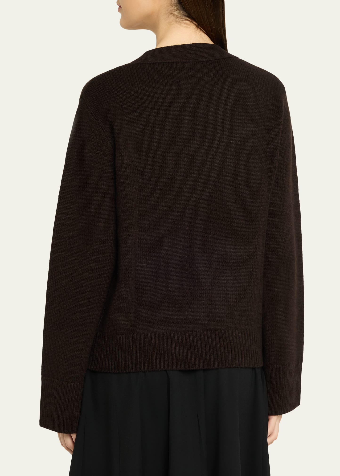 Lisa Yang Danni Cashmere V-Neck Cardigan - Bergdorf Goodman