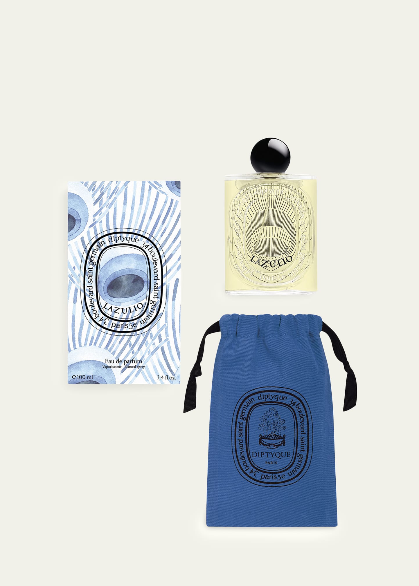 DIPTYQUE Lazulio Eau de Parfum, 3.4 oz. - Bergdorf Goodman