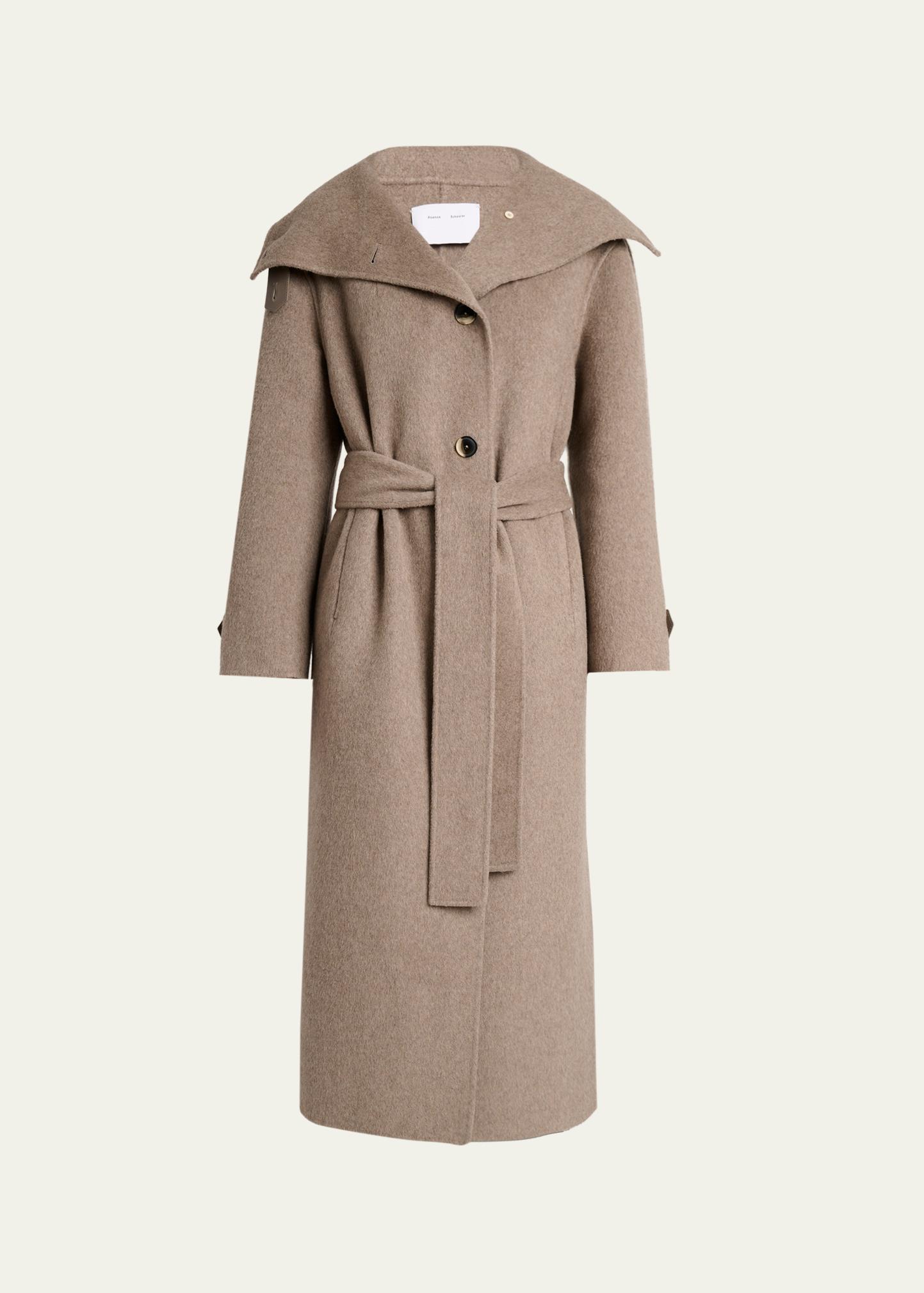 Proenza Schouler White Label Corey Splittable Wool Maxi Coat