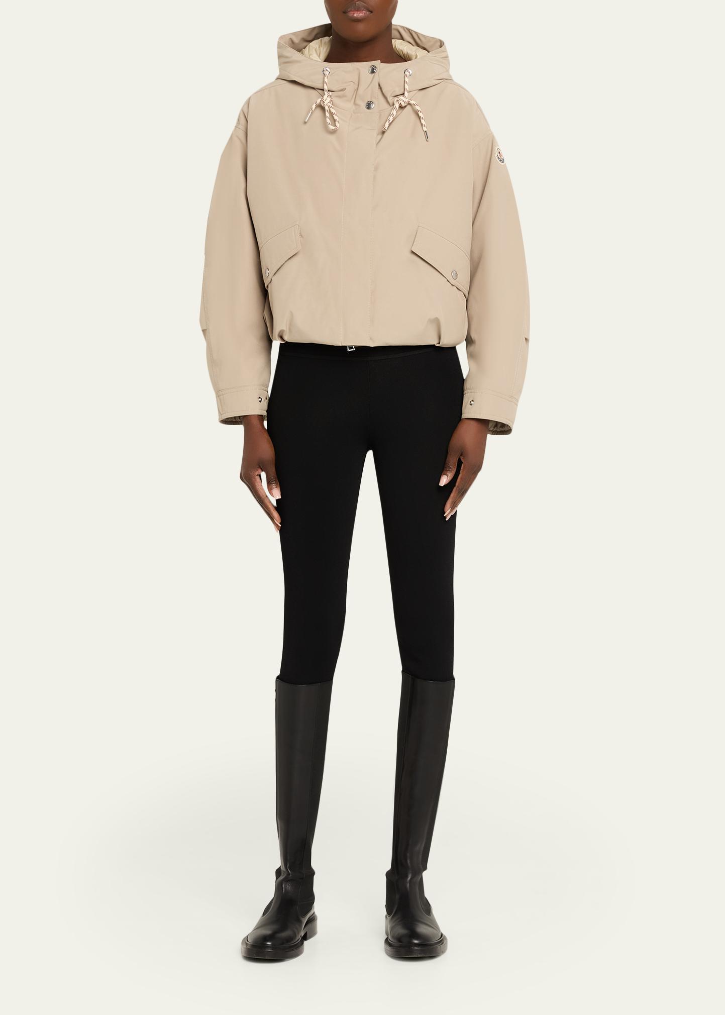 Moncler Eucalyptus Hooded Short Down Jacket - Bergdorf Goodman