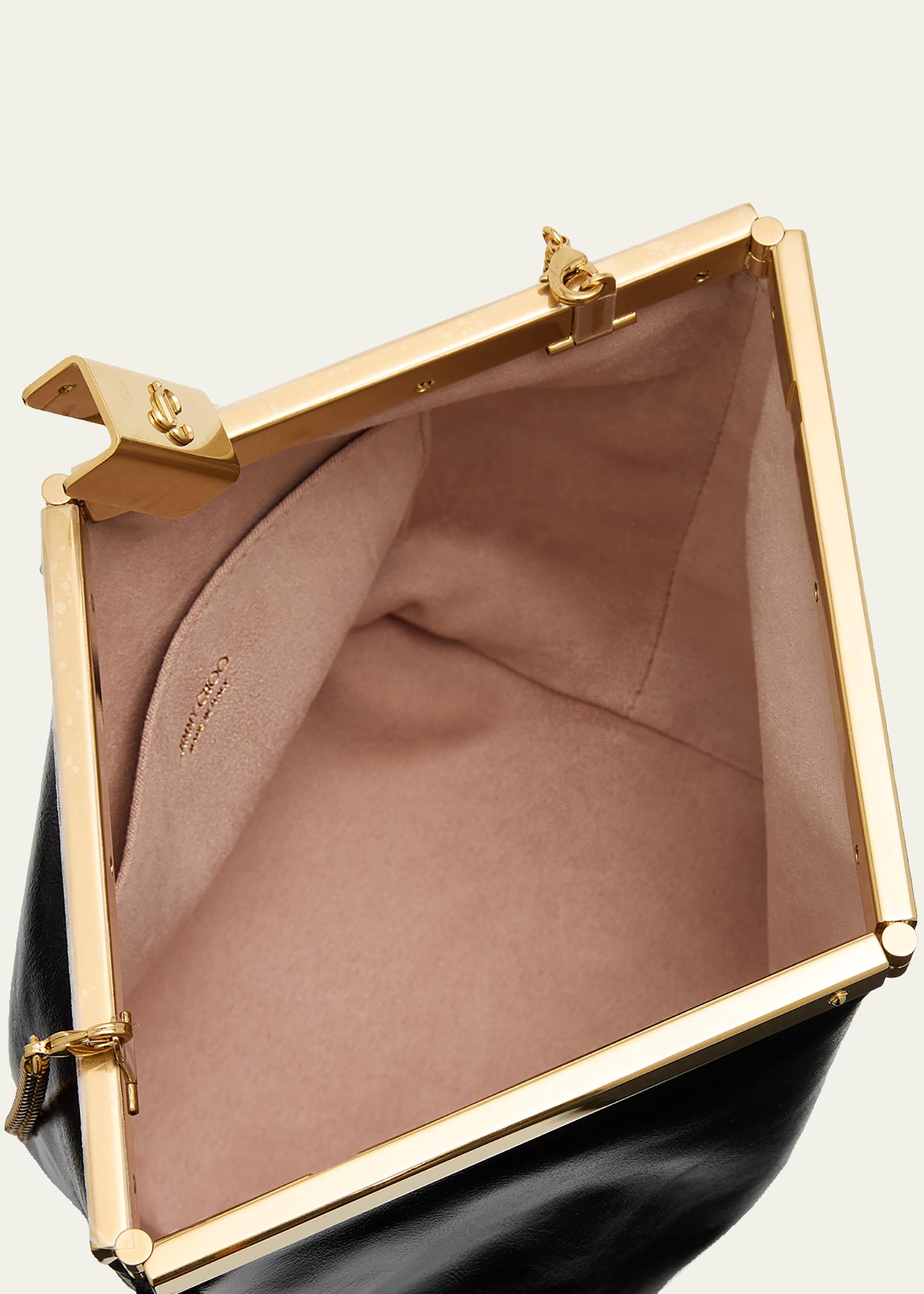 Jimmy Choo Ganache Leather Shoulder Bag - Bergdorf Goodman