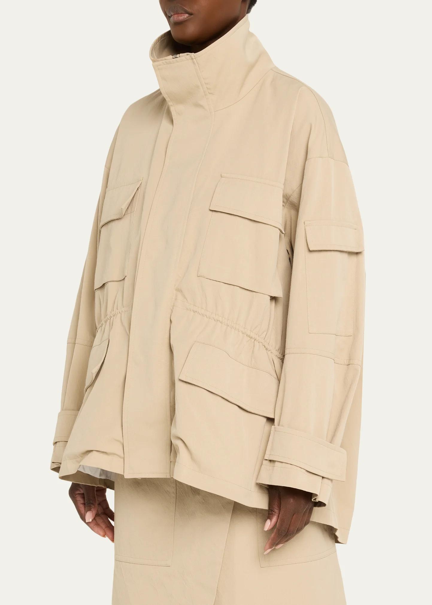 PLAN C 19/20 AW A-line coat