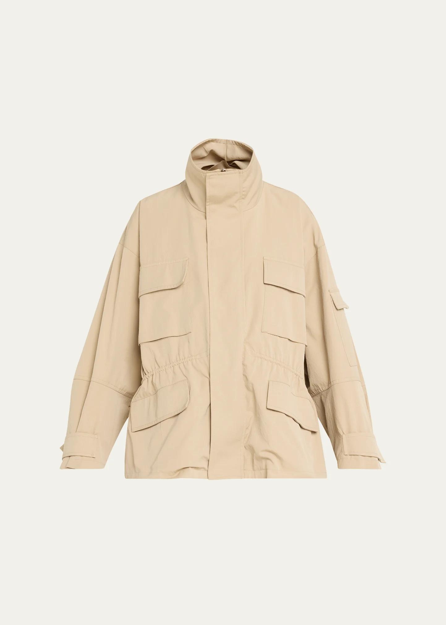 PLAN C 19/20 AW A-line coat