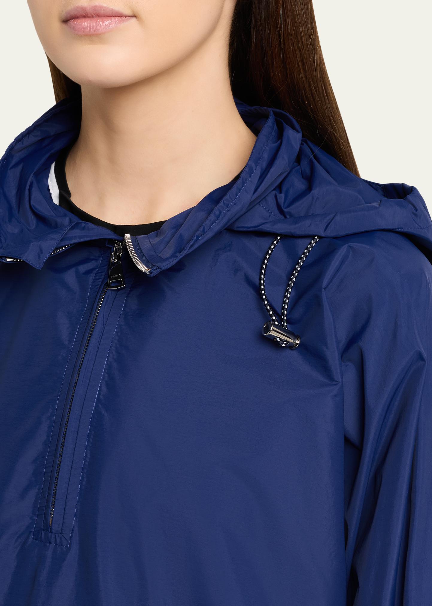 Plan C Oversized Nylon Anorak Jacket - Bergdorf Goodman