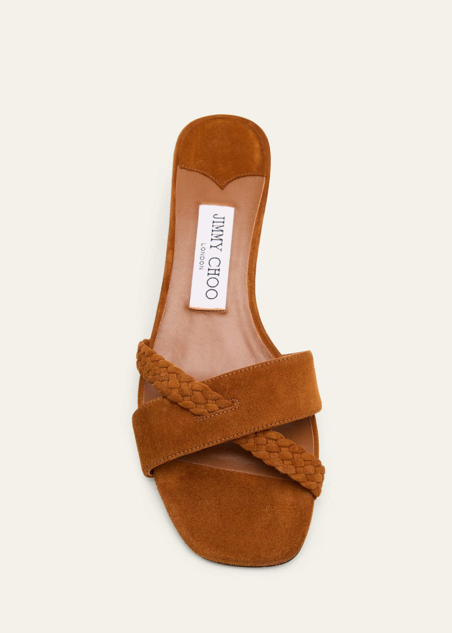 Jimmy Choo 45mm Rori Suede Mule Sandals - Bergdorf Goodman