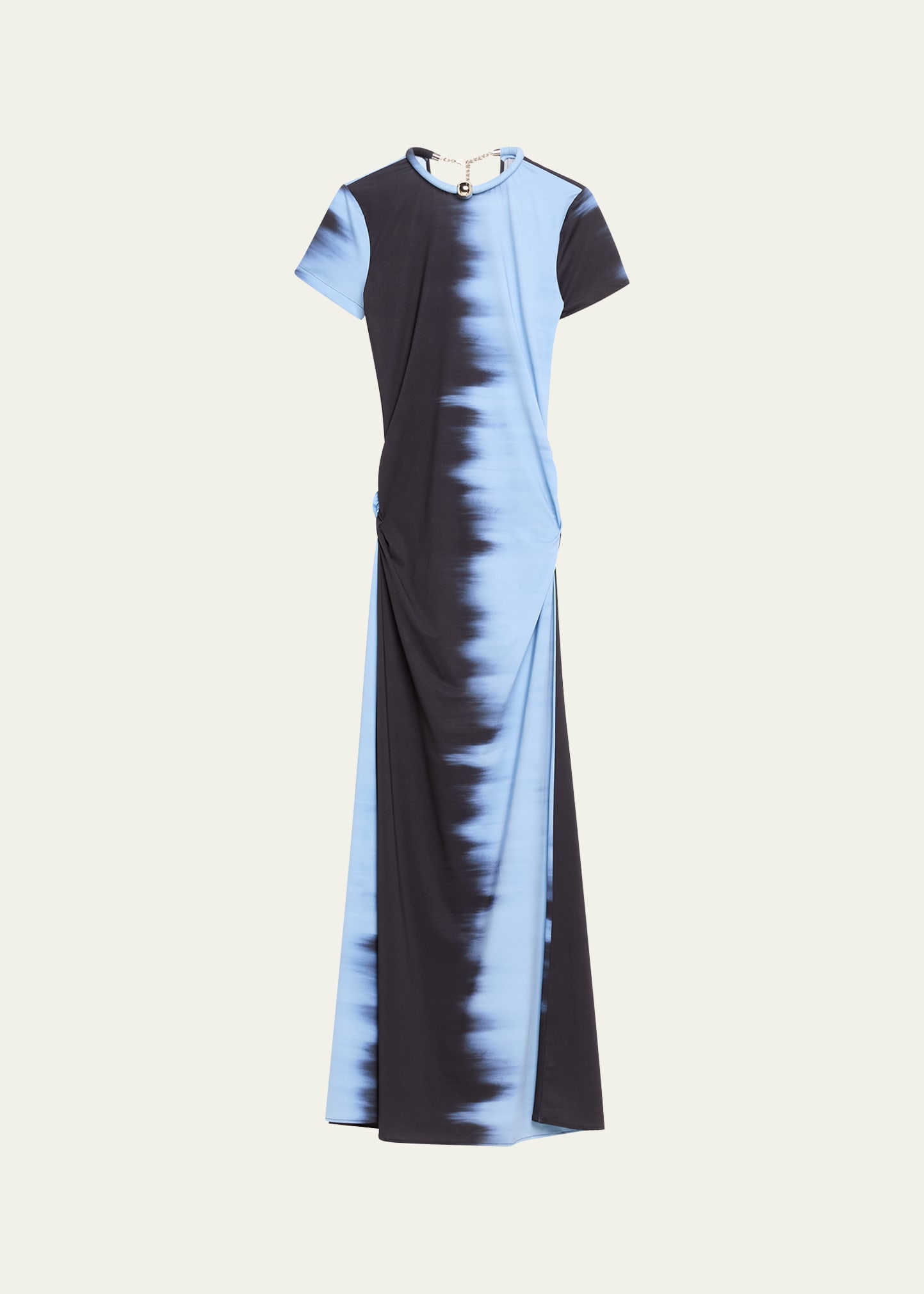 テラウェア ※イシバシ Silvia Tcherassi Yara Tie-Dye Short-Sleeve Maxi Dress - Bergdorf