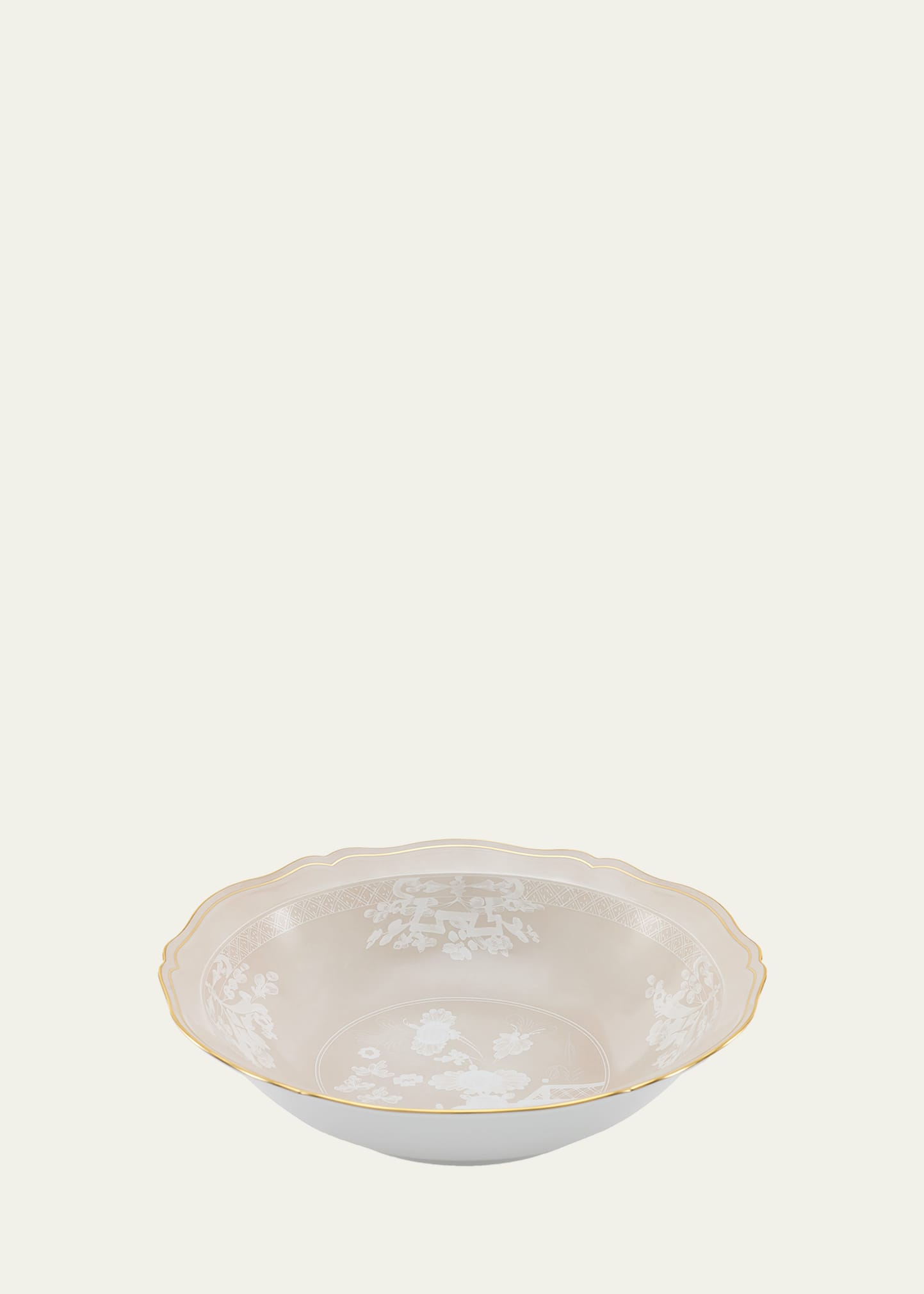 Oriente Italiano Meringa Deep Round Serving Bowl