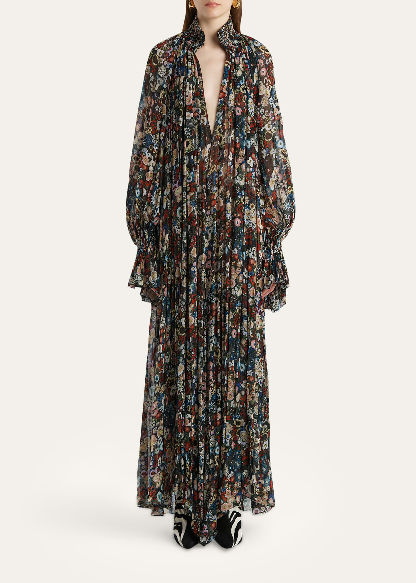 maxi dress blue green Journey Maxi Dress