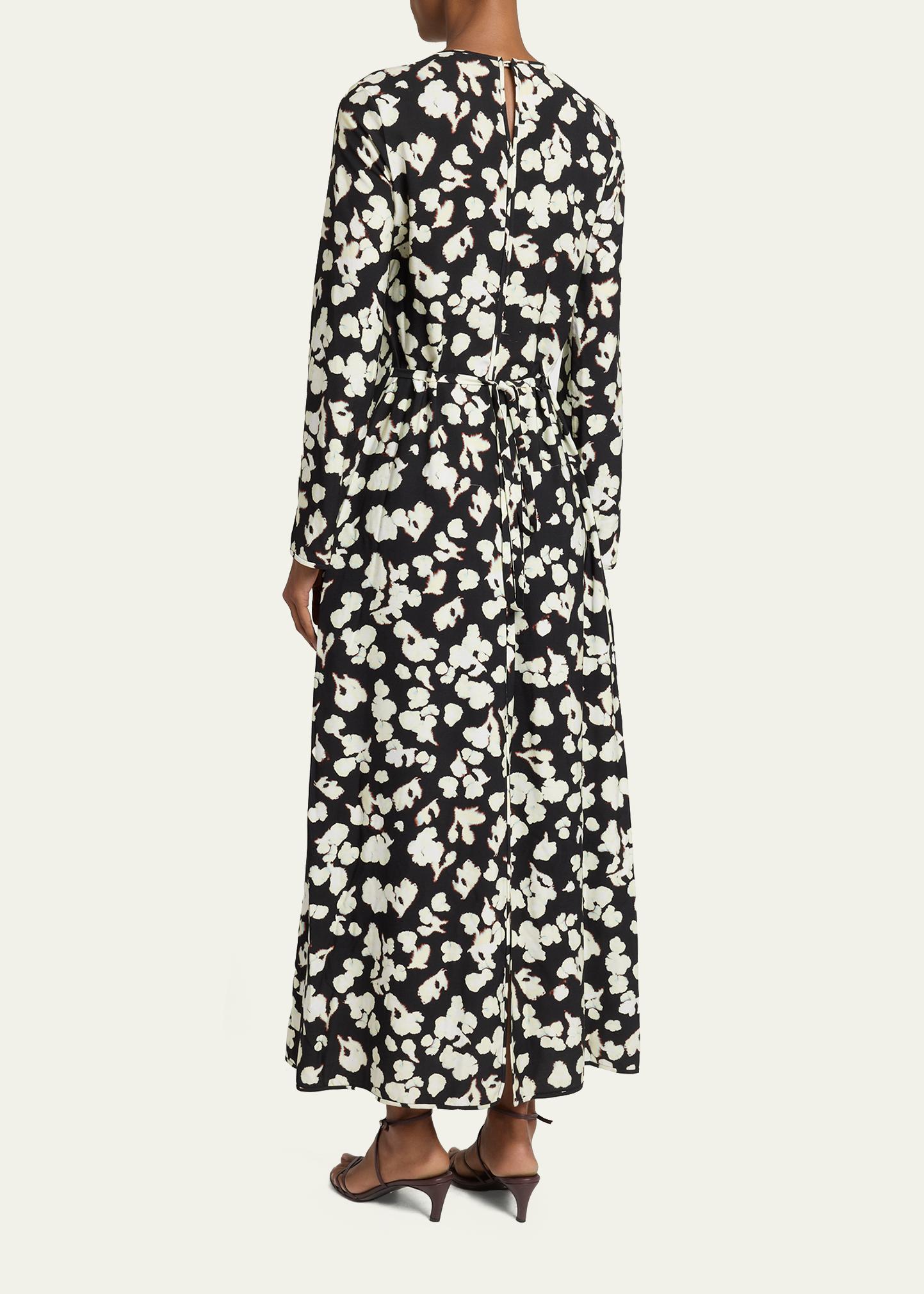Proenza Schouler White Label Waverly Floral Long-Sleeve Twill